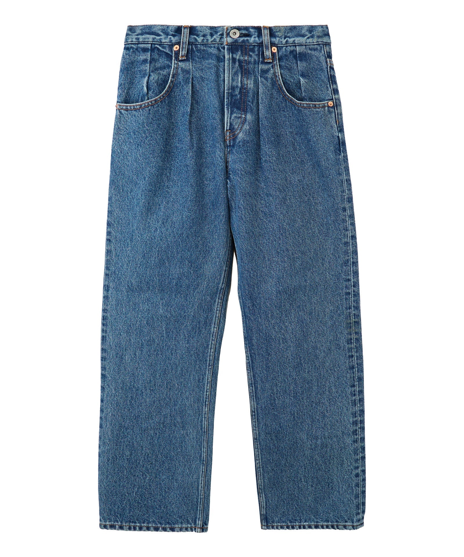 【PICCADILLY】BALLON CROPPED バルーンクロップドデニム