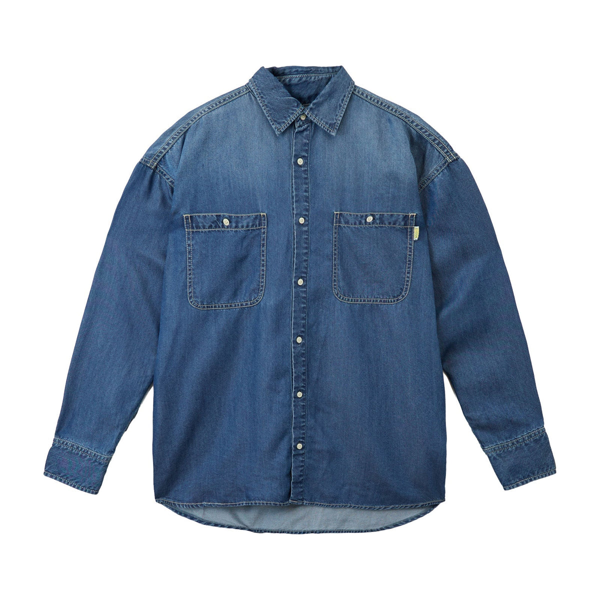 PICCADILLY】LOOSE VINTAGE SHIRT デニムシャツ — LA MARINE FRANCAISE