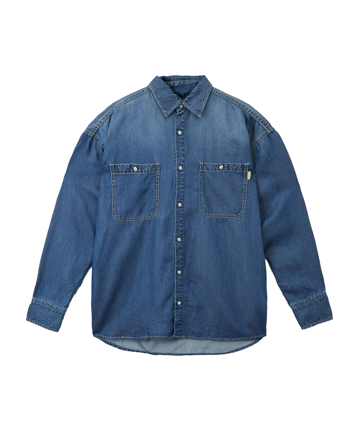 PICCADILLY】LOOSE VINTAGE SHIRT デニムシャツ — LA MARINE FRANCAISE