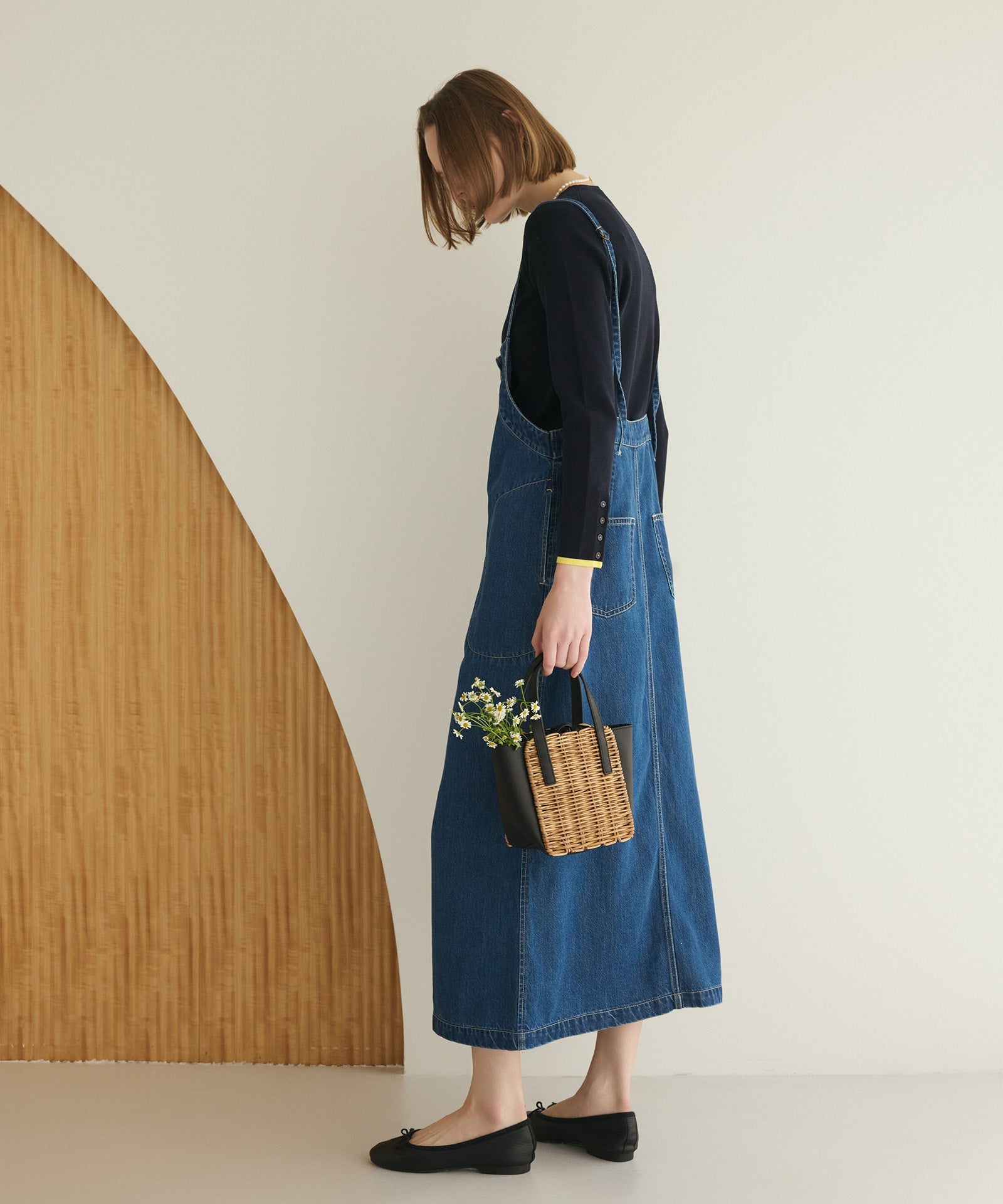 【PICCADILLY】SALOPETTE SKIRT サロペットスカート