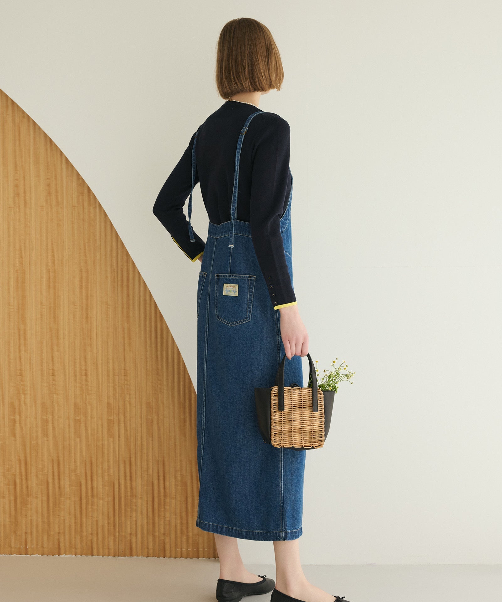 【PICCADILLY】SALOPETTE SKIRT サロペットスカート