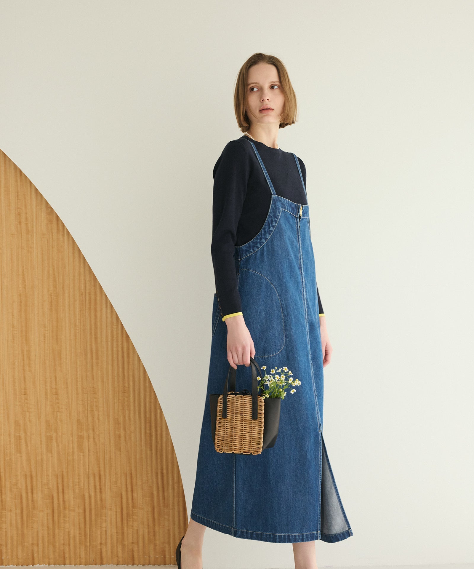 【PICCADILLY】SALOPETTE SKIRT サロペットスカート