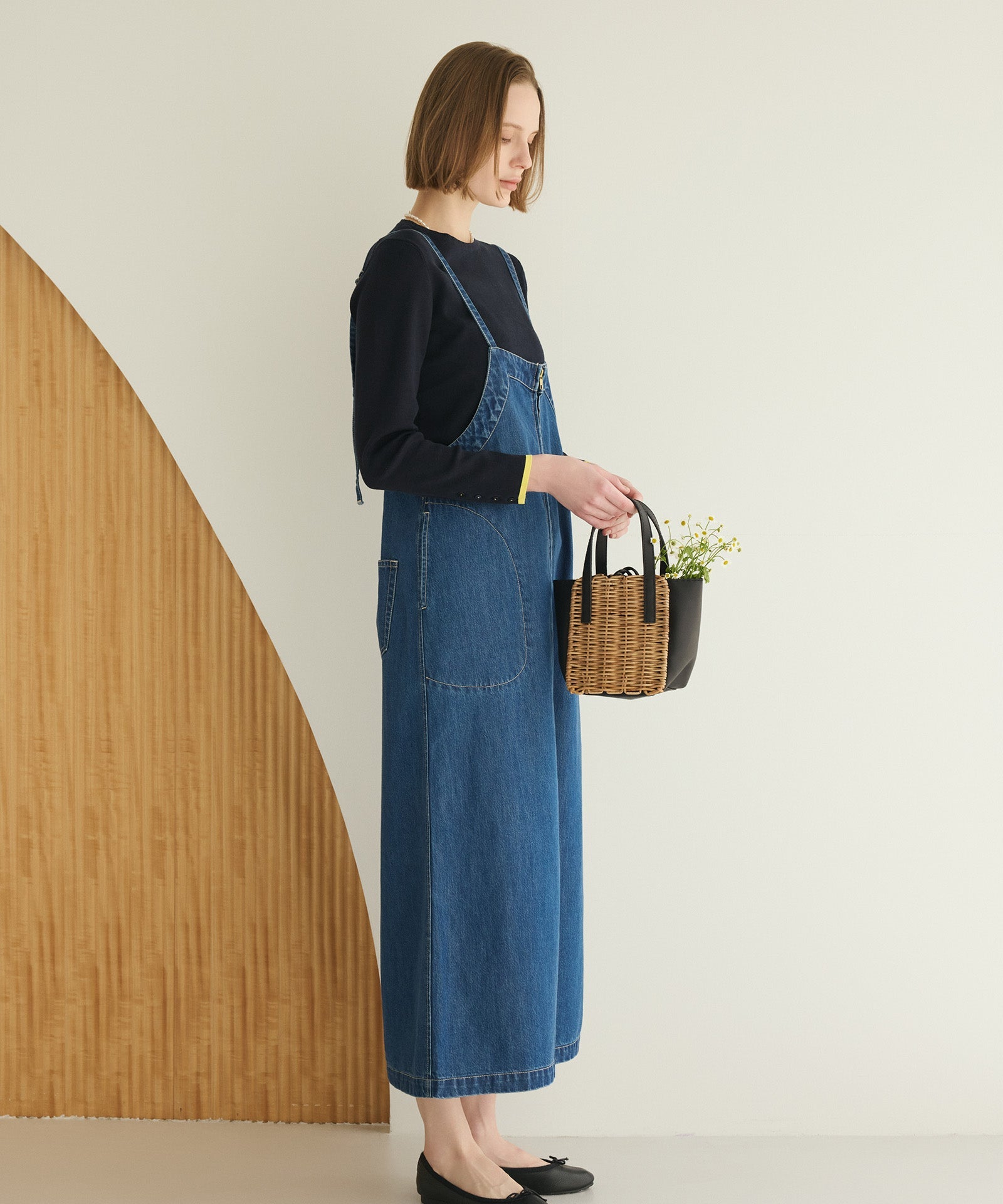 【PICCADILLY】SALOPETTE SKIRT サロペットスカート
