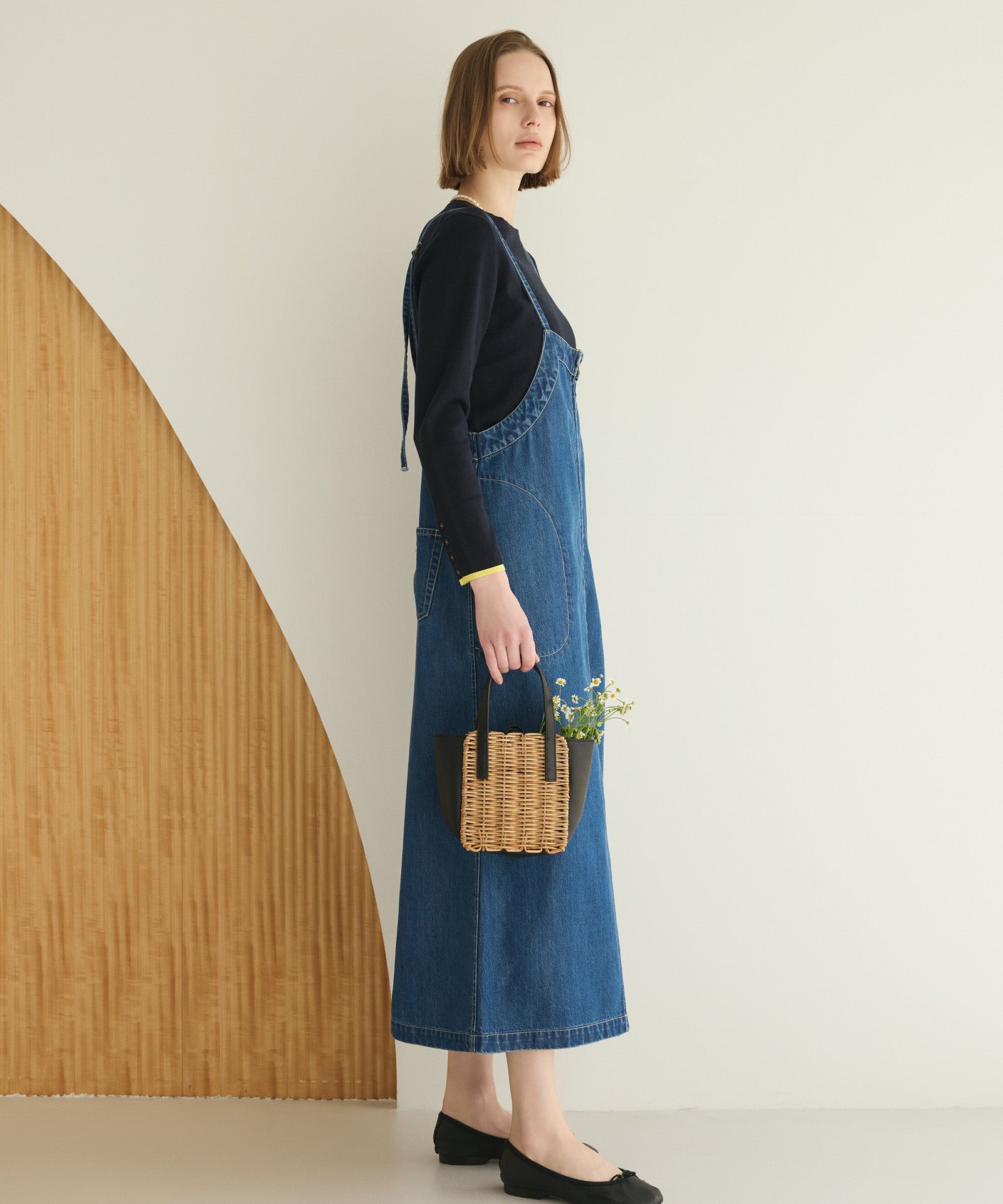【PICCADILLY】SALOPETTE SKIRT サロペットスカート