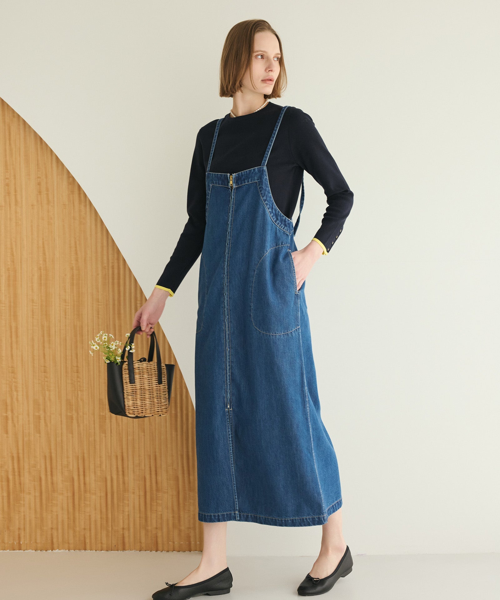【PICCADILLY】SALOPETTE SKIRT サロペットスカート
