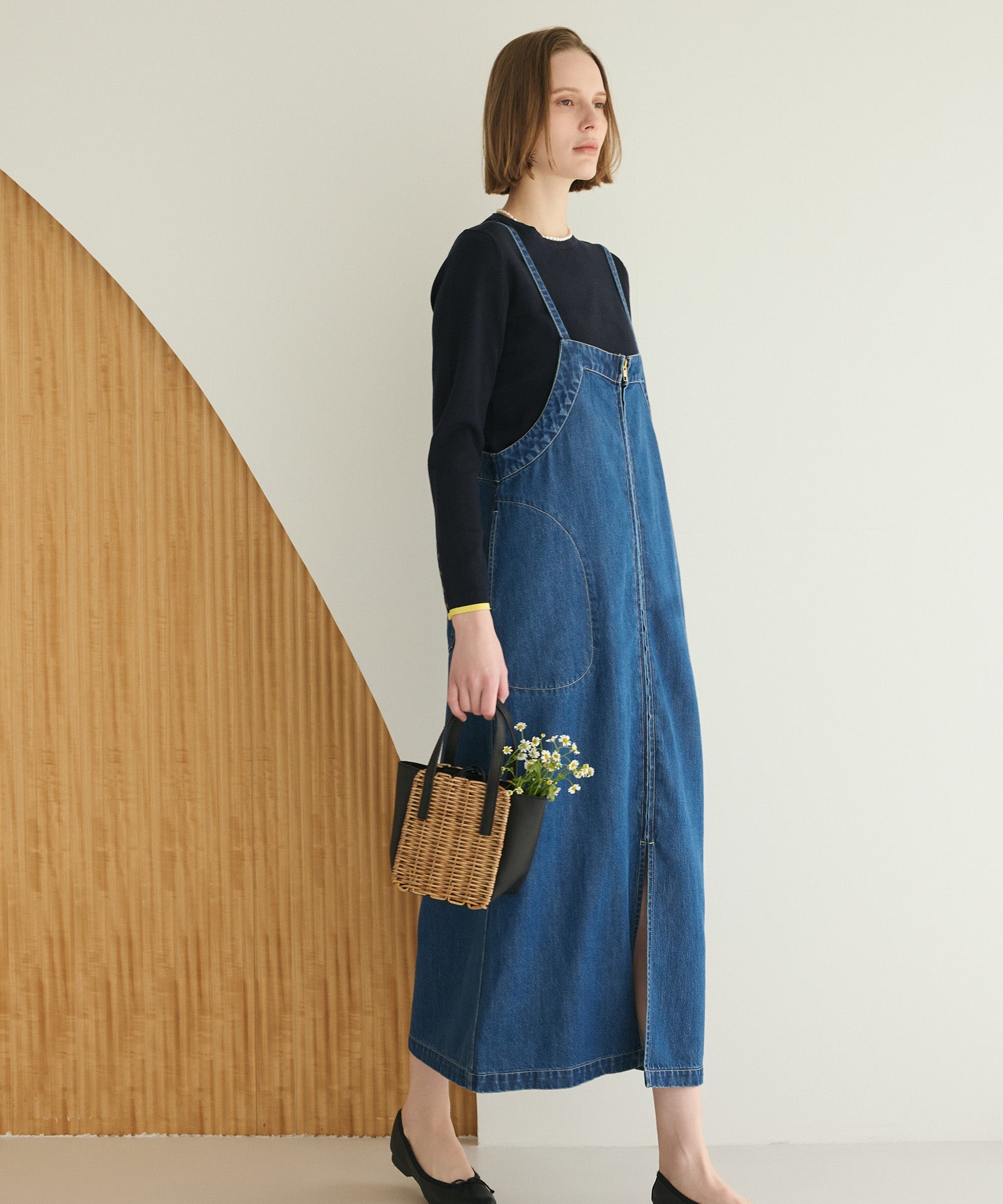 【PICCADILLY】SALOPETTE SKIRT サロペットスカート