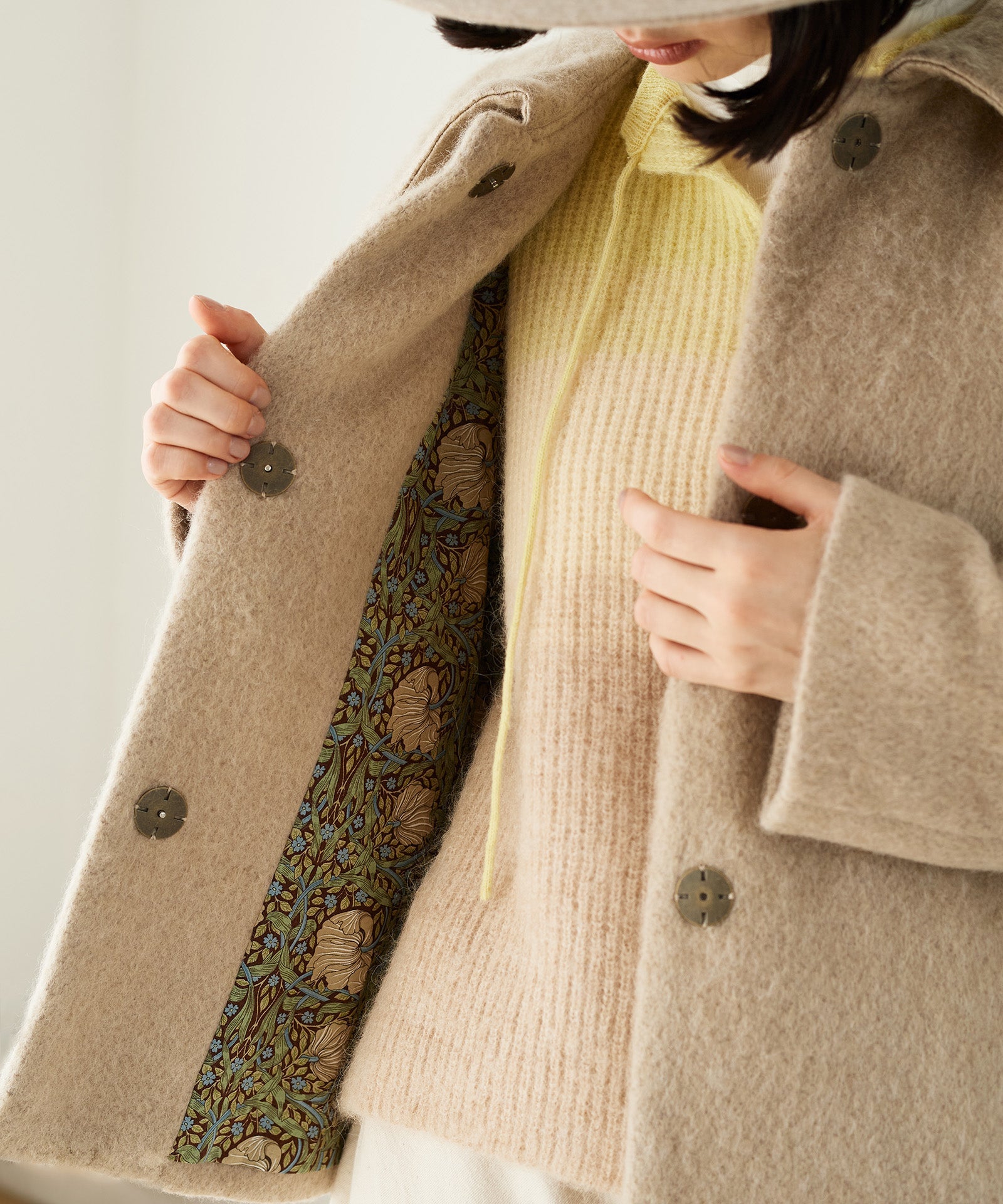 【Porter des boutons 】 別注シャギーコート