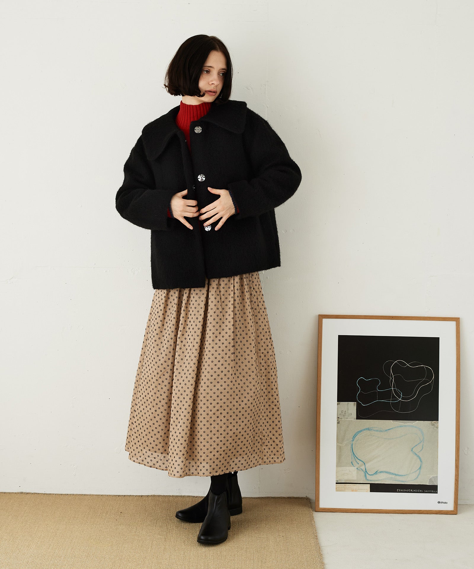 【Porter des boutons 】 別注シャギーコート