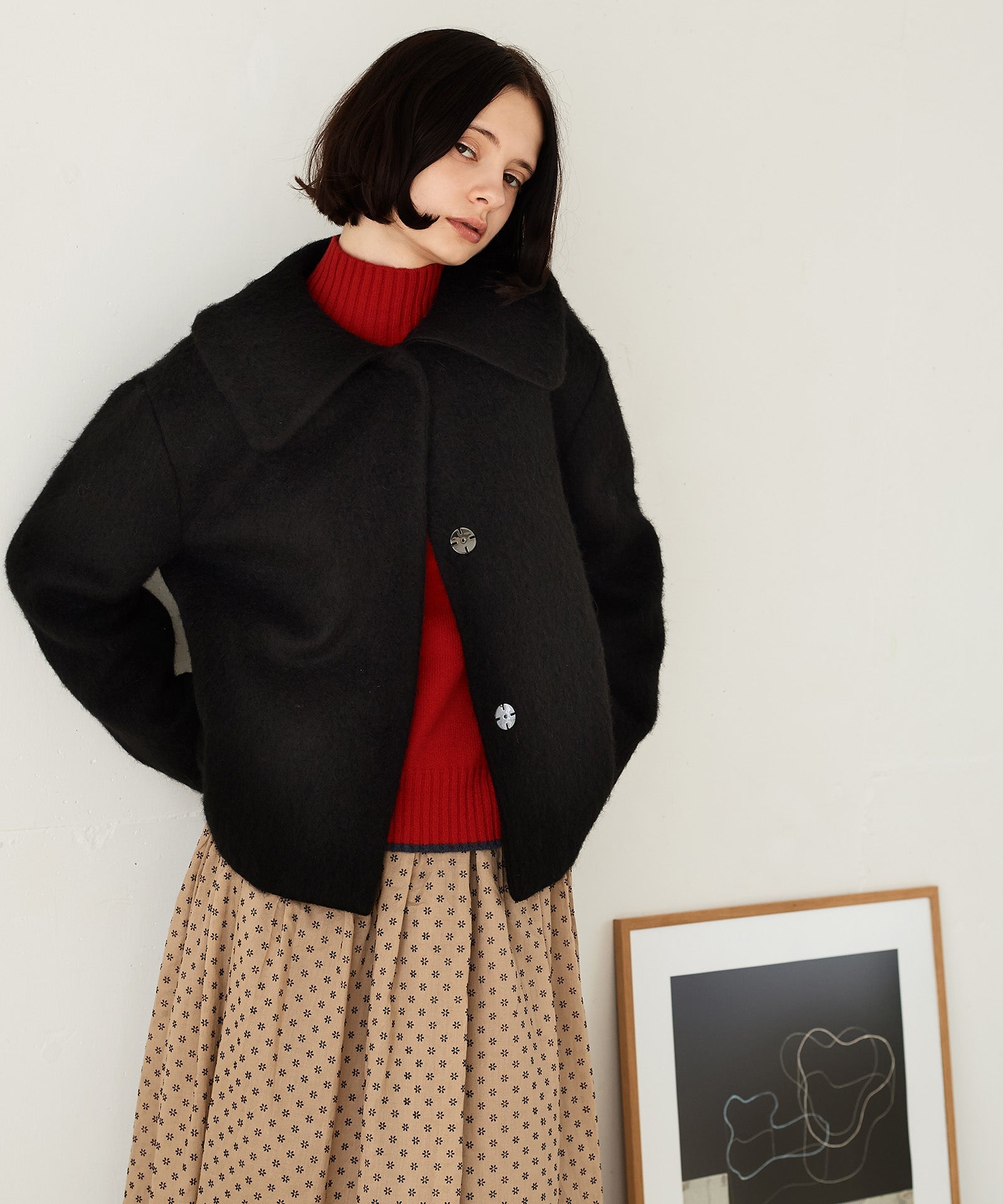 【Porter des boutons 】 別注シャギーコート