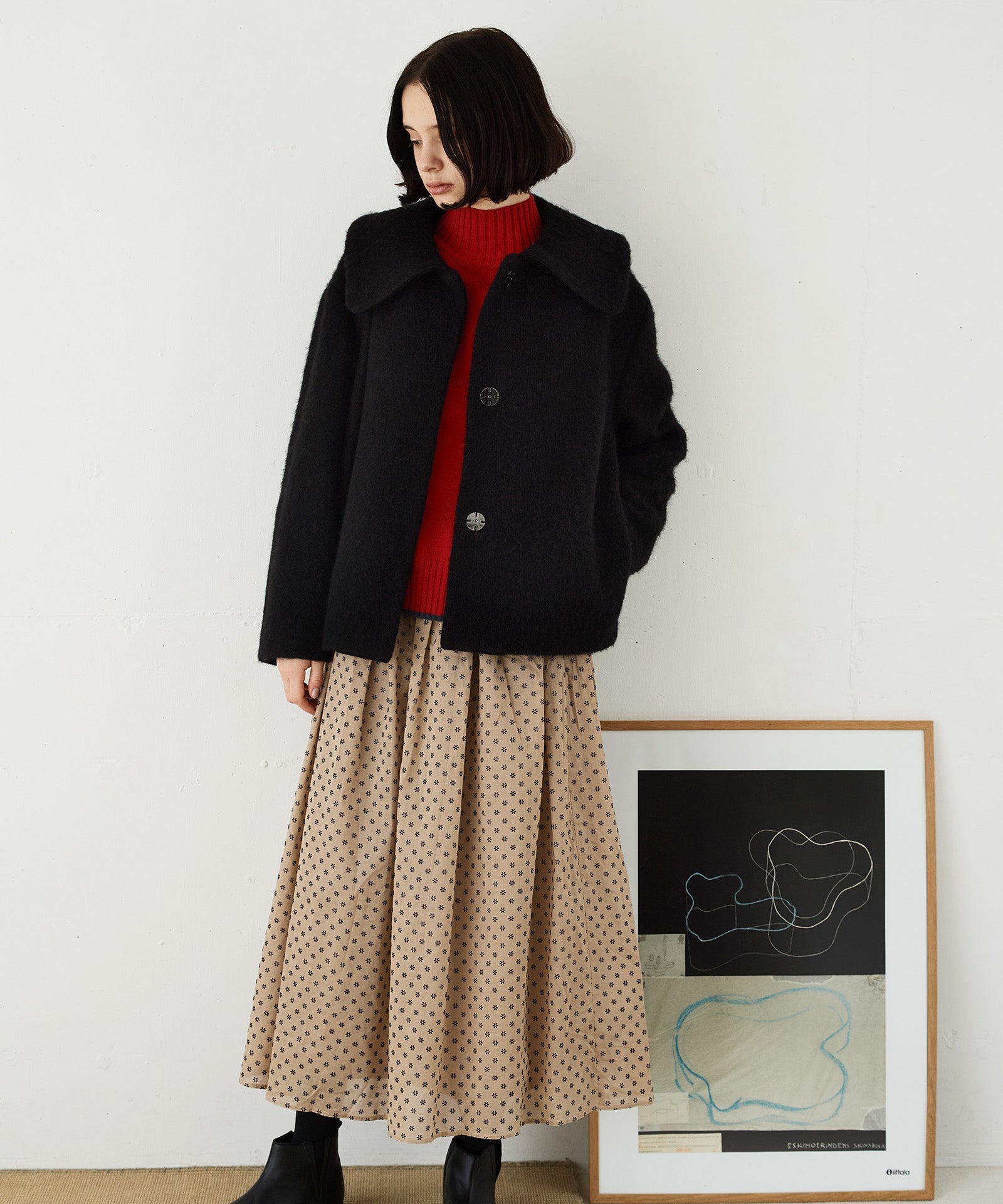 【Porter des boutons 】 別注シャギーコート