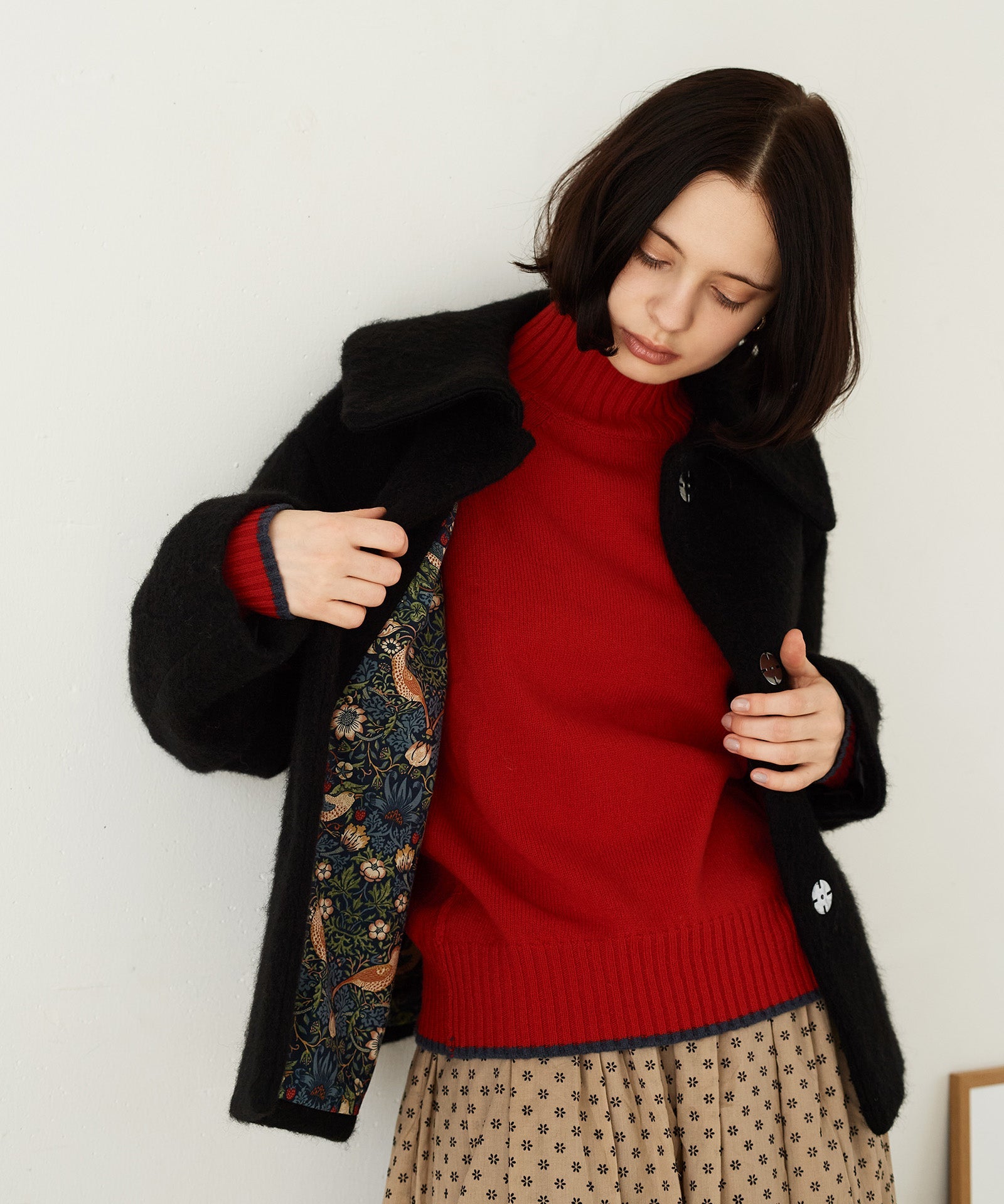 【Porter des boutons 】 別注シャギーコート