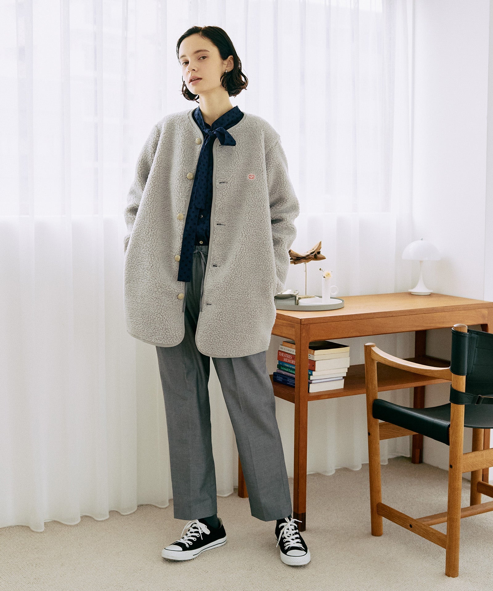 イージーテーパードドロストパンツ