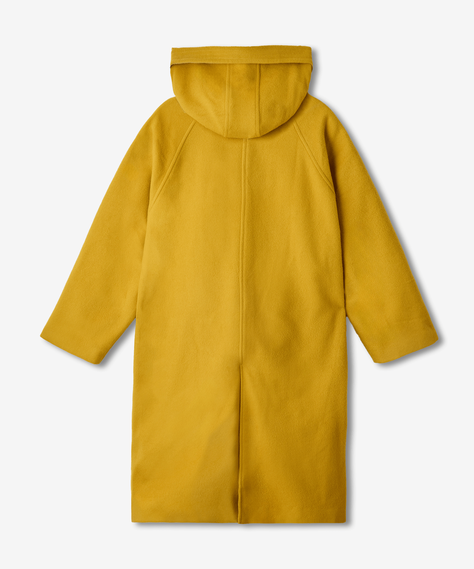 ウールビーバーフードロングコート