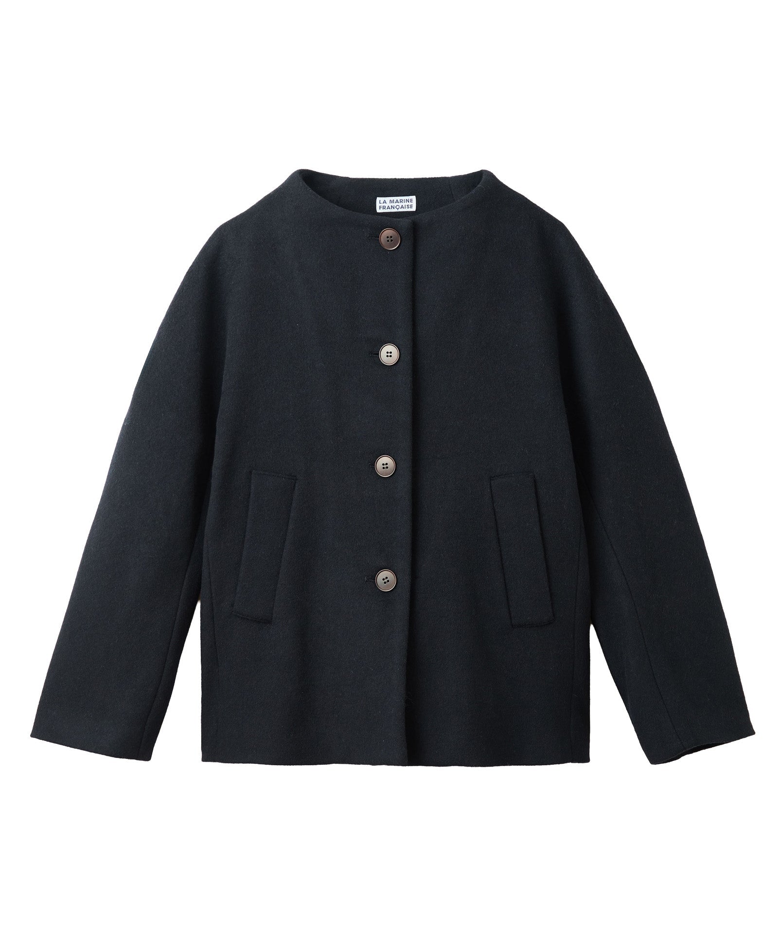 ボトルネックショートコート