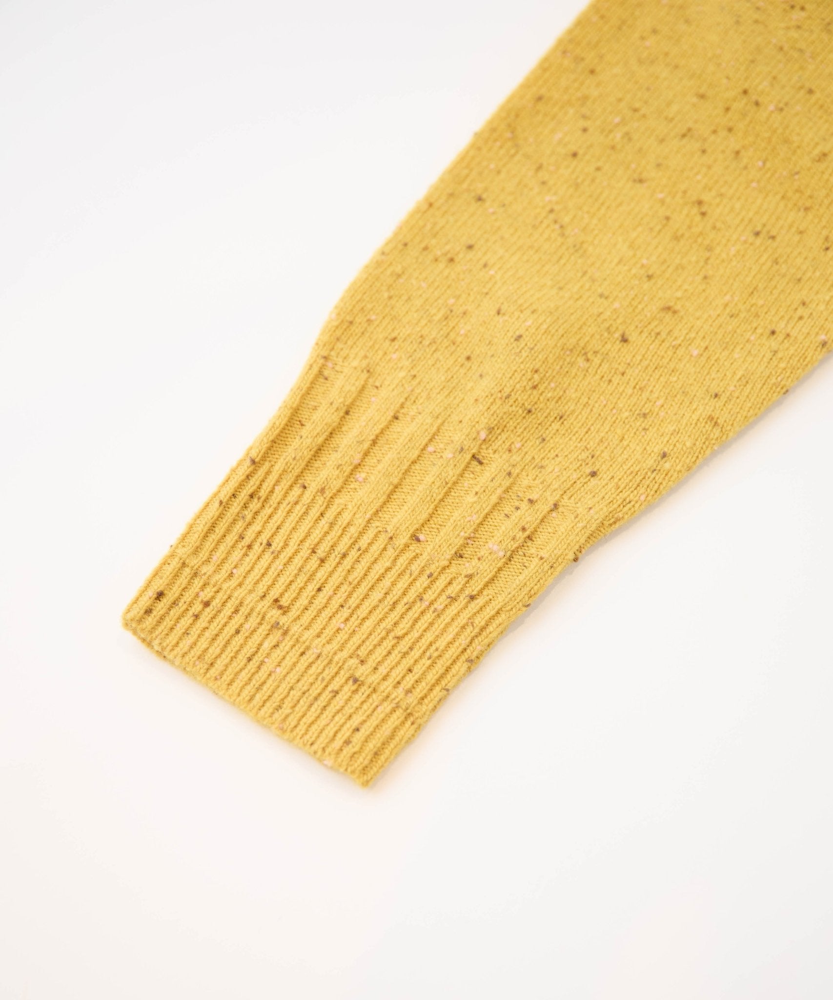 ネップウールクルーネックニット