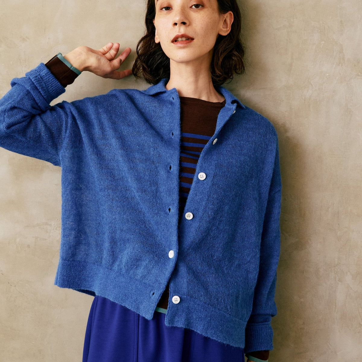 モヘアポロカーディガン — LA MARINE FRANCAISE