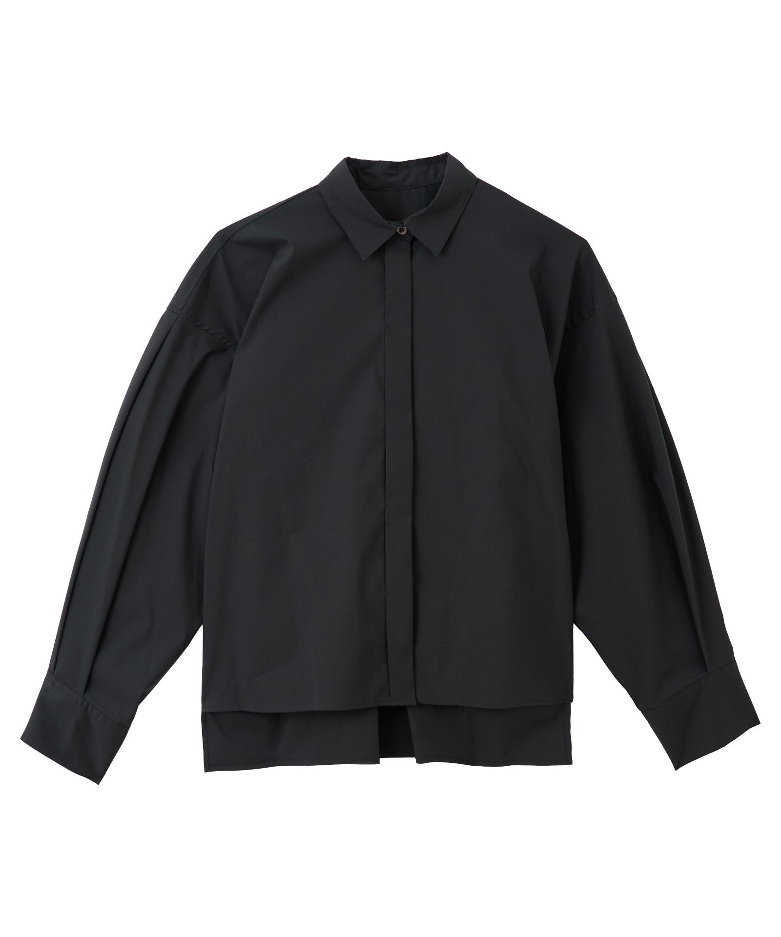 タイプライターストレッチフォルムシャツ