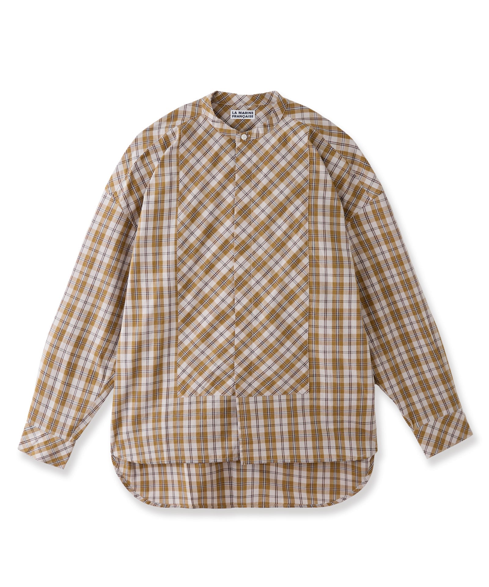 アソートチェックスタンドシャツ