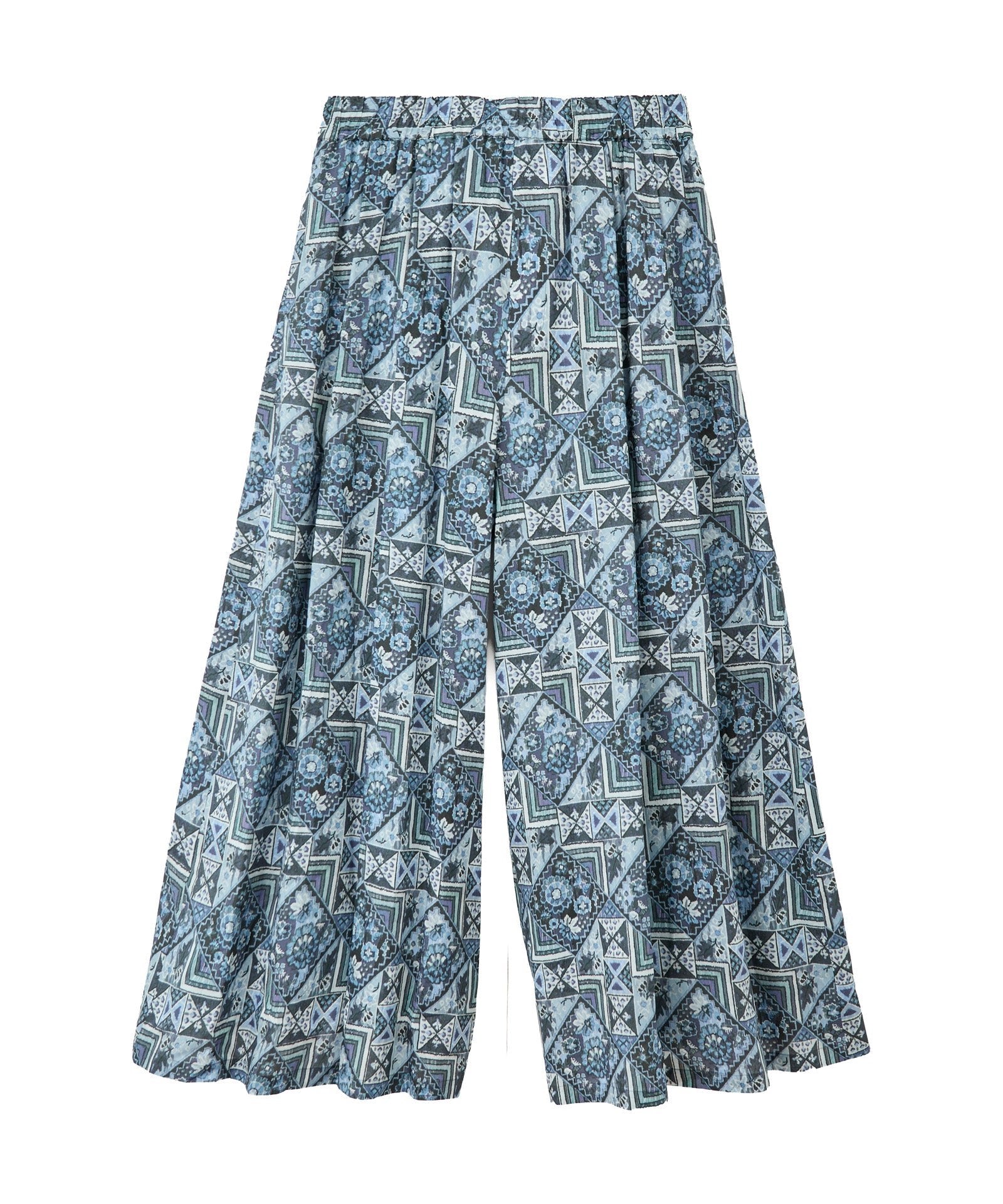 リバティプリントギャザーパンツ