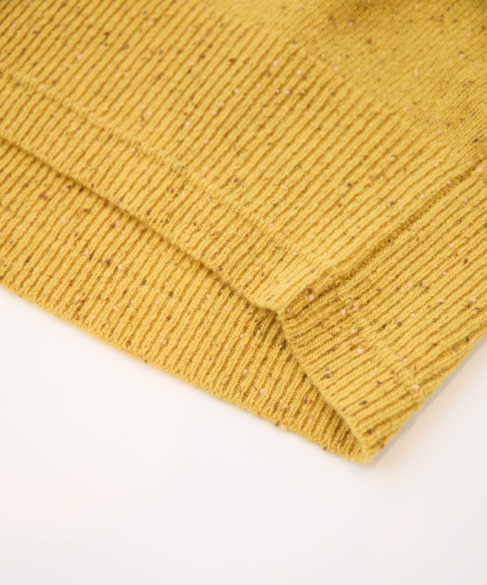 ネップウールクルーネックニット