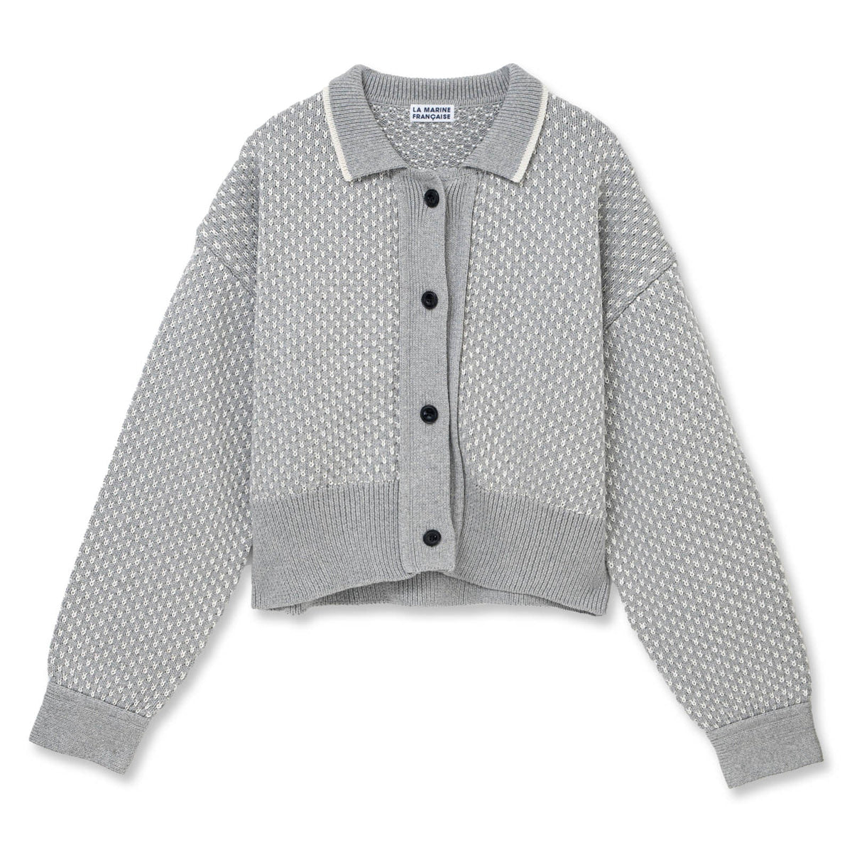 専用。LA MARINE FRANCAISEグリーン ボタン付き カーディガン 専用。LA MARINE FRANCAISEグリーン ボタン付き カーディガン - メルカリ