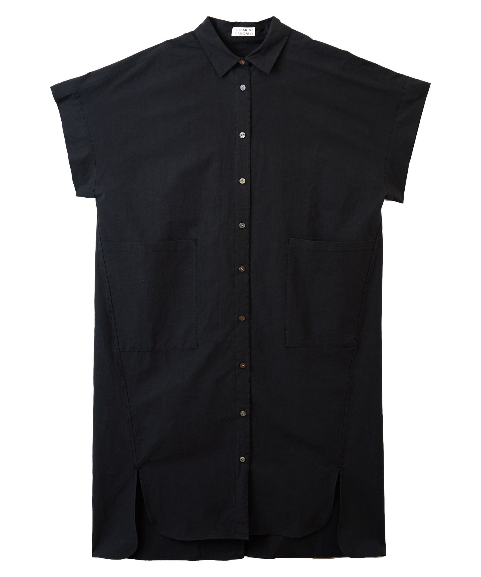 ドルマンスリーブシャツワンピース