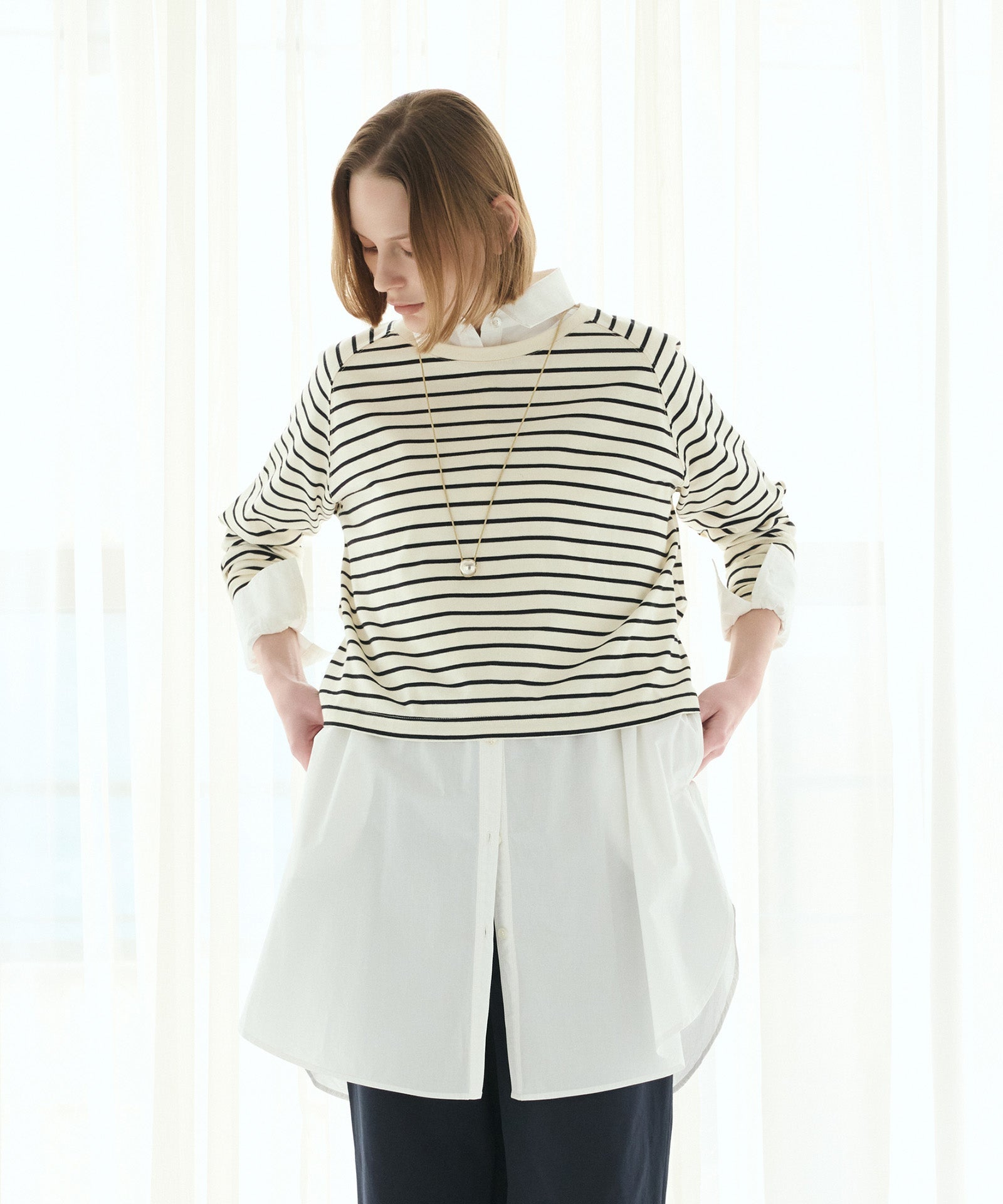 ロングシャツ