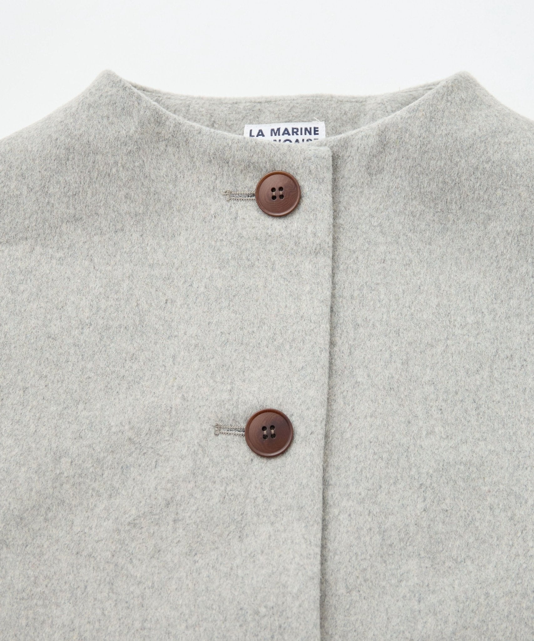 ボトルネックショートコート