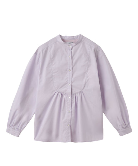 バンドカラーブラウス