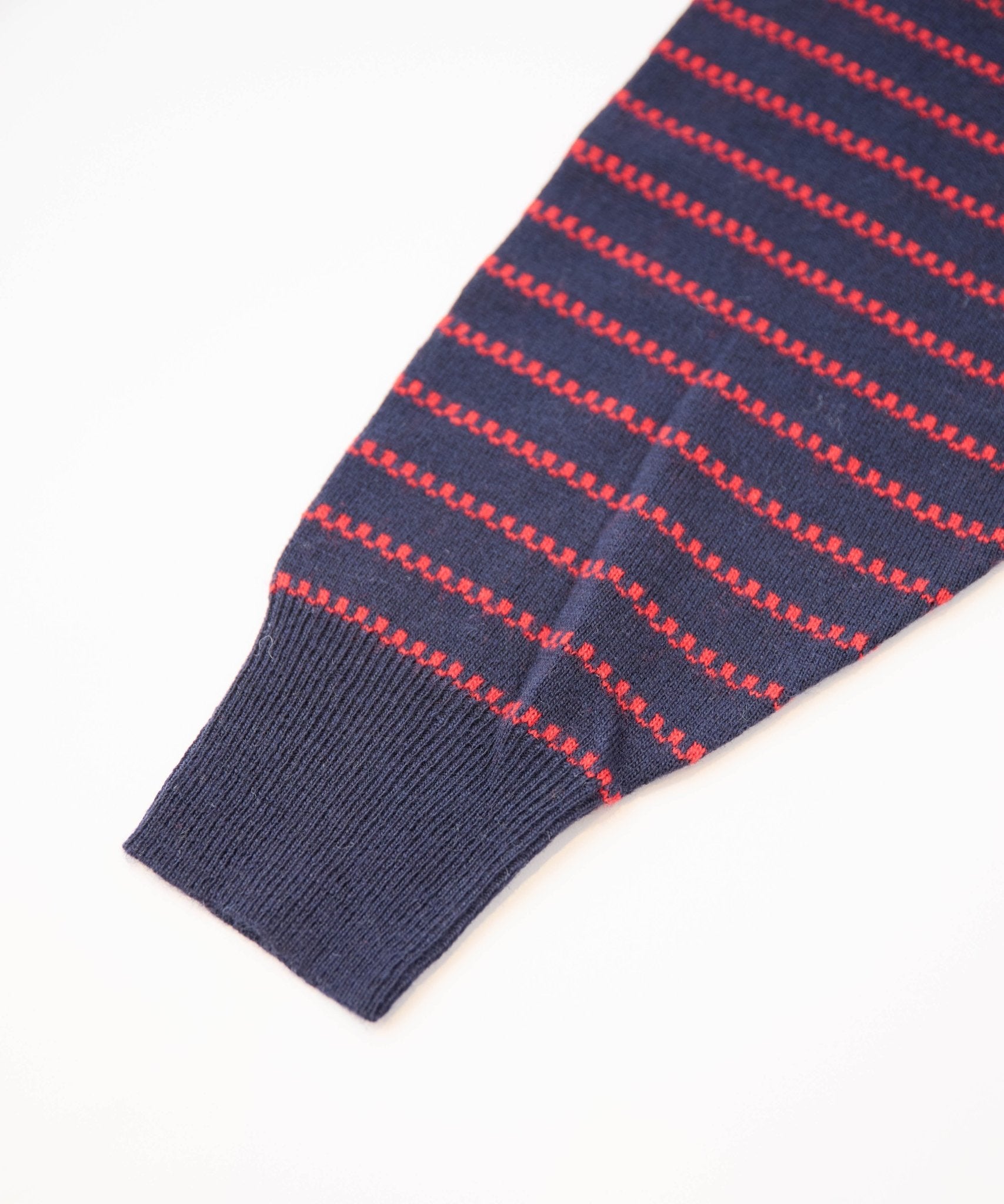 ボーダージャガードポロプルオーバー