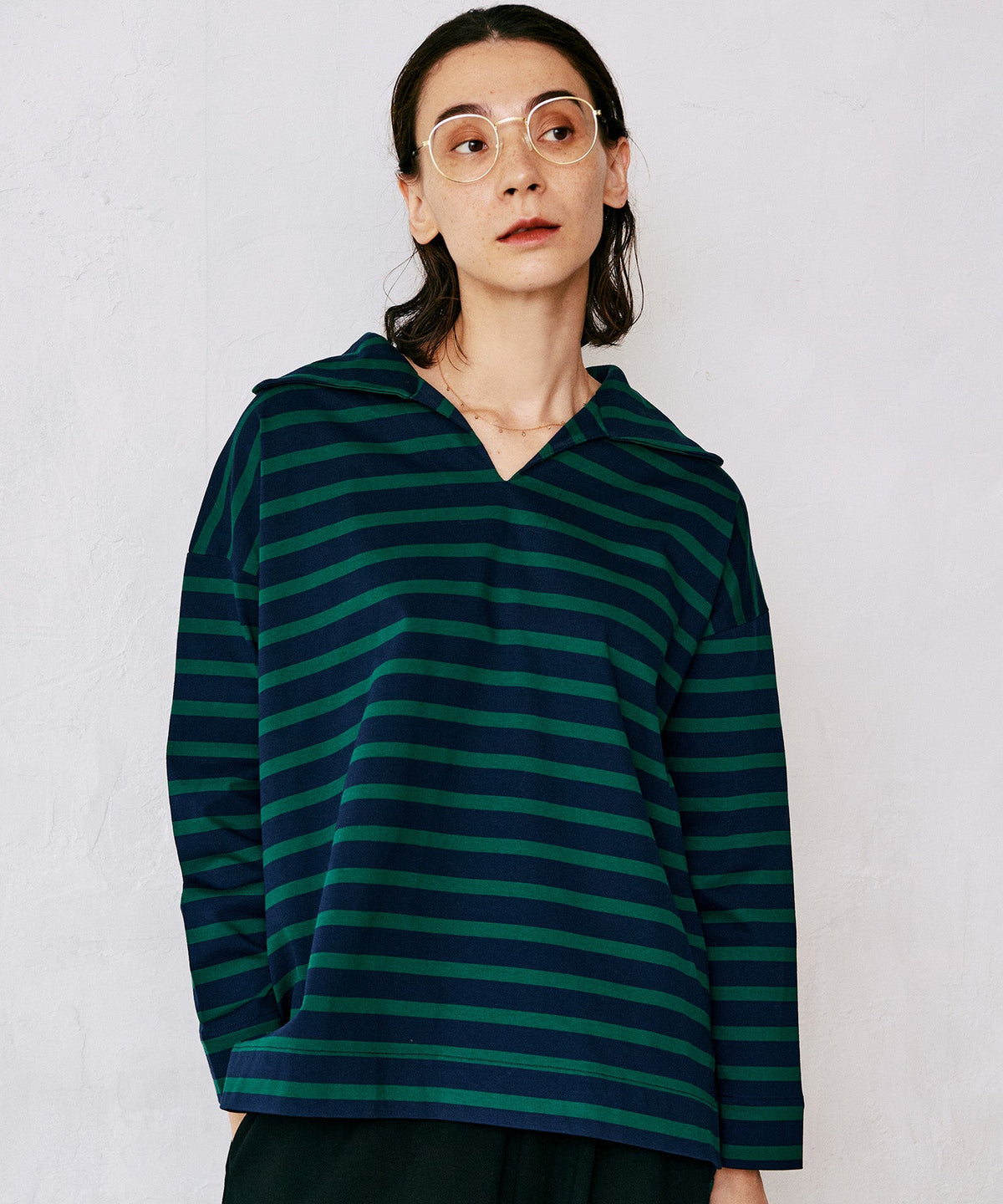 バスク天竺セーラープルオーバー — LA MARINE FRANCAISE