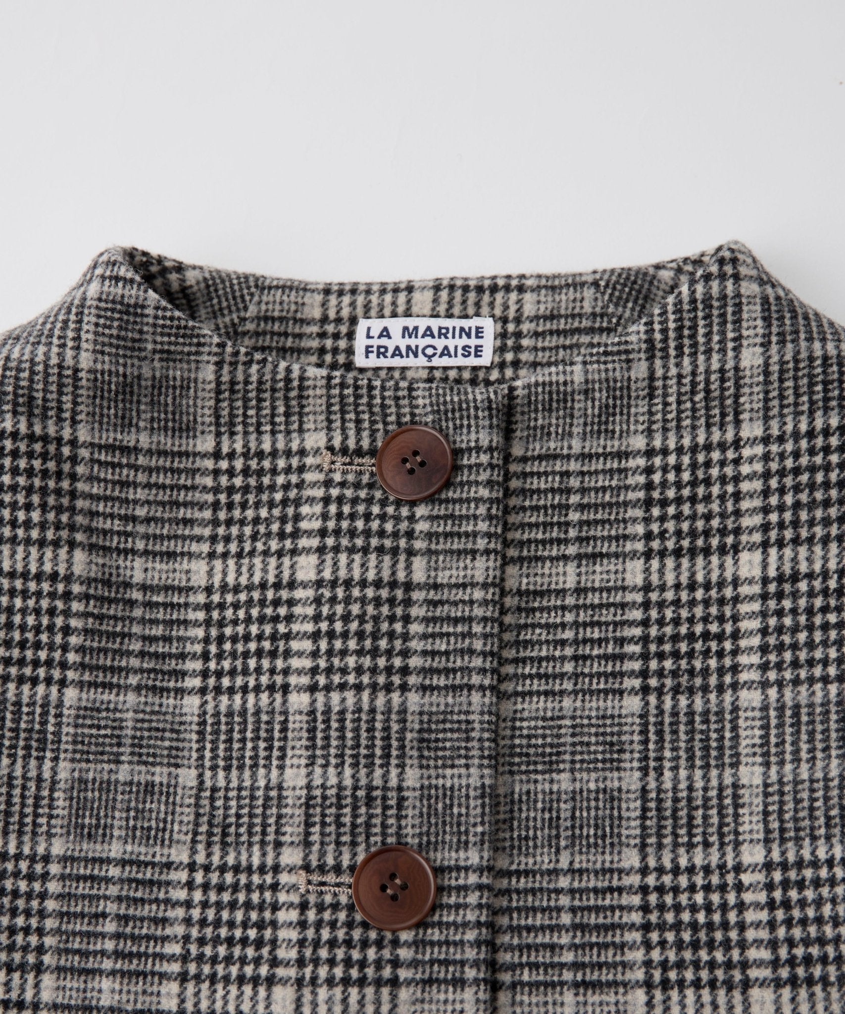 ボトルネックショートコート