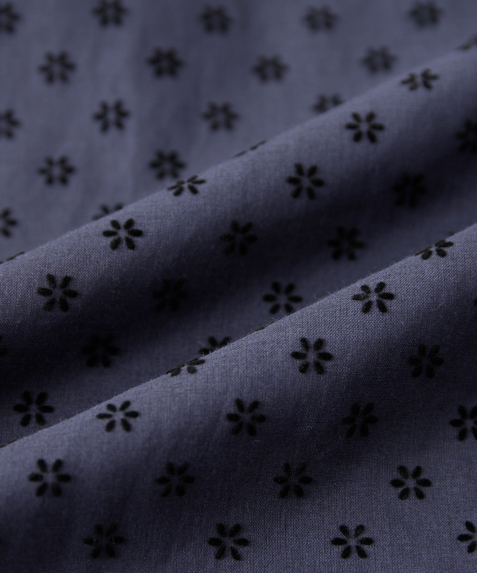 別注フロッキープリントギャザースカート