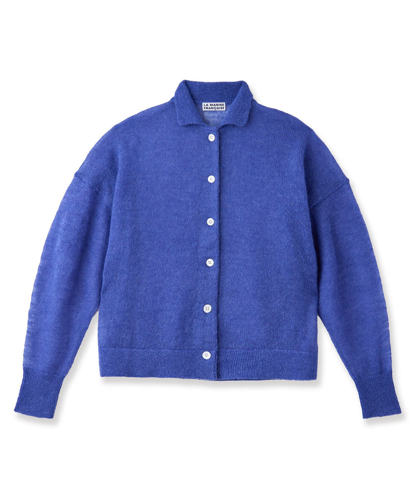 専用。LA MARINE FRANCAISEグリーン ボタン付き カーディガン NEW