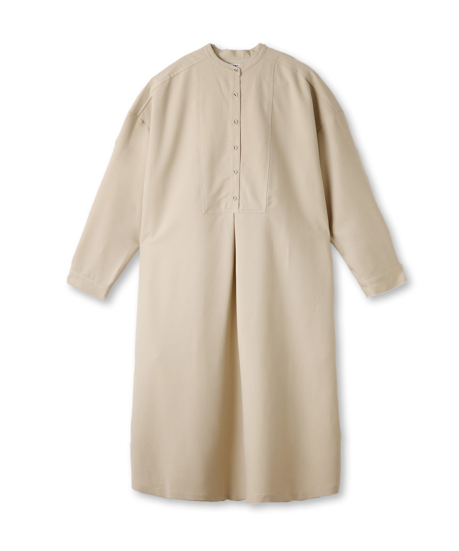 スタンドネックヨークワンピース