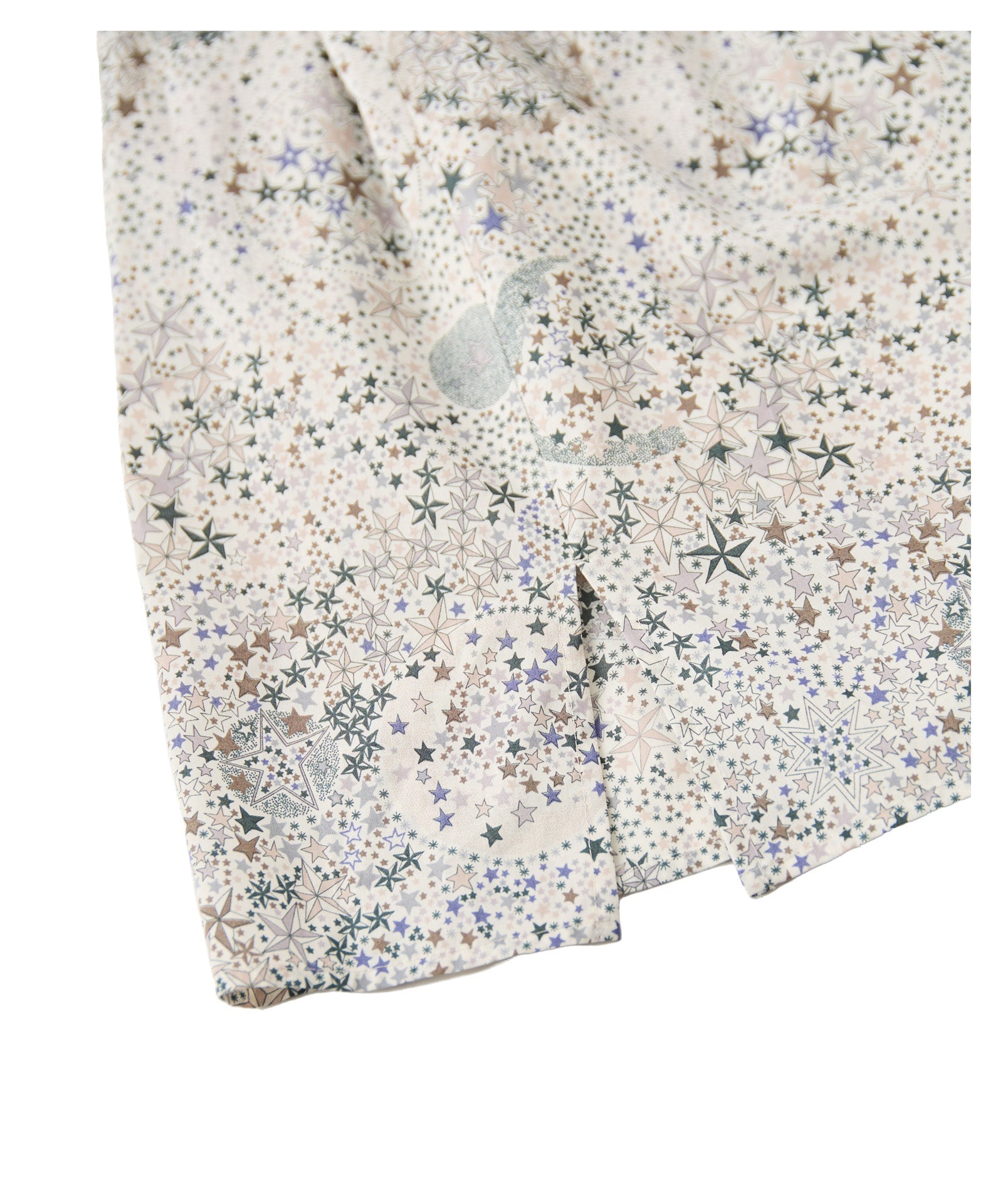 リバティプリントスタンドブラウス