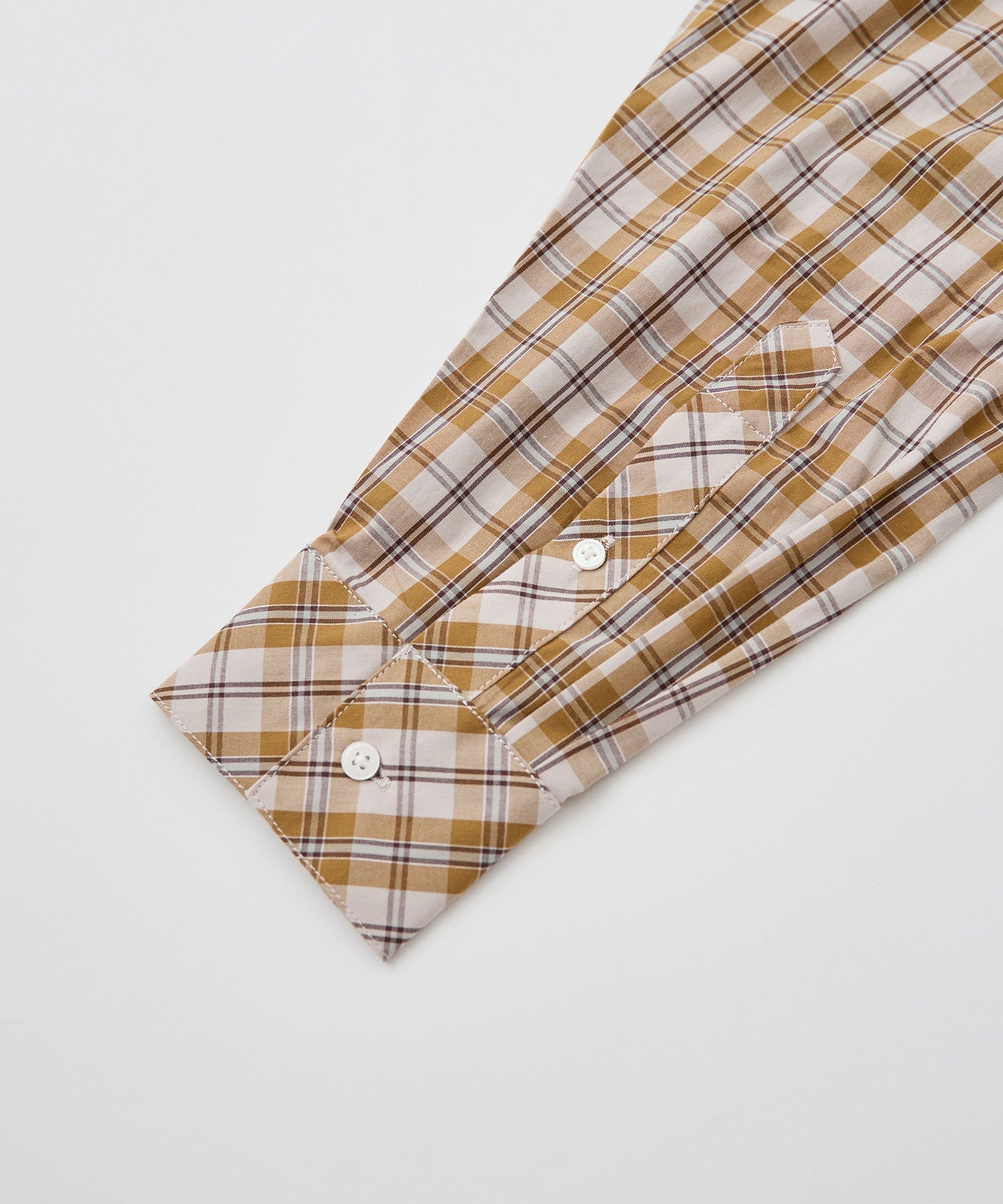 アソートチェックスタンドシャツ