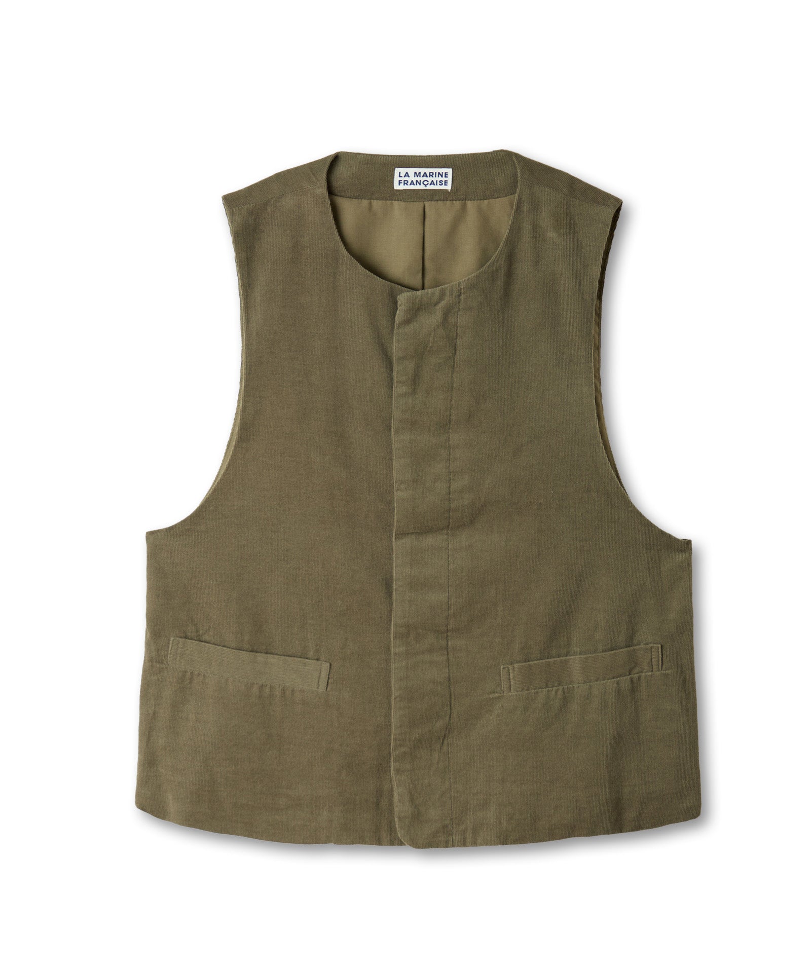 コーデュロイベスト