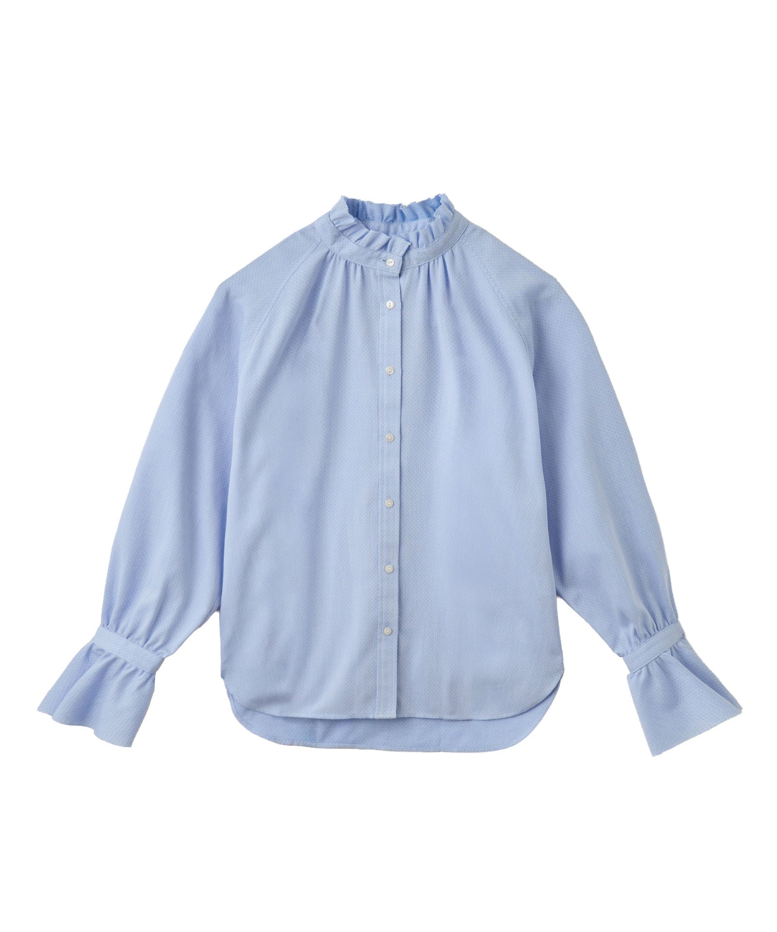 フリルブラウス