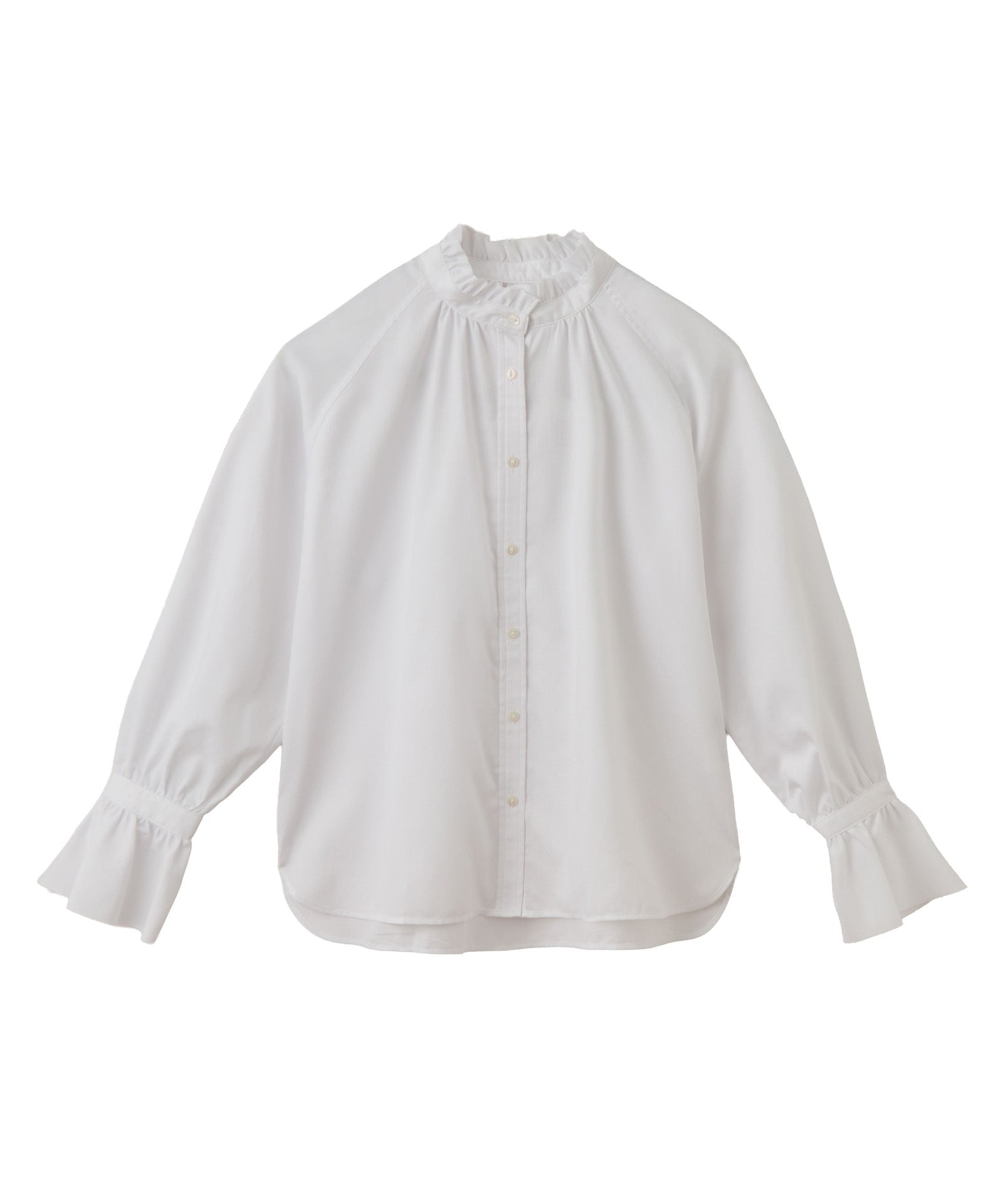 フリルブラウス