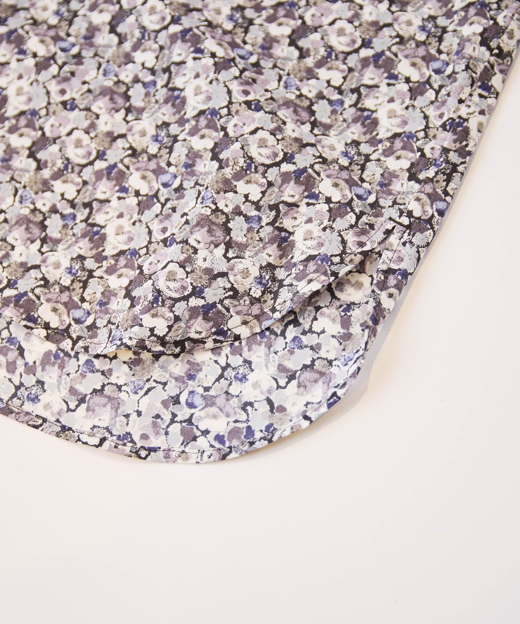 リバティプリントフリルブラウス