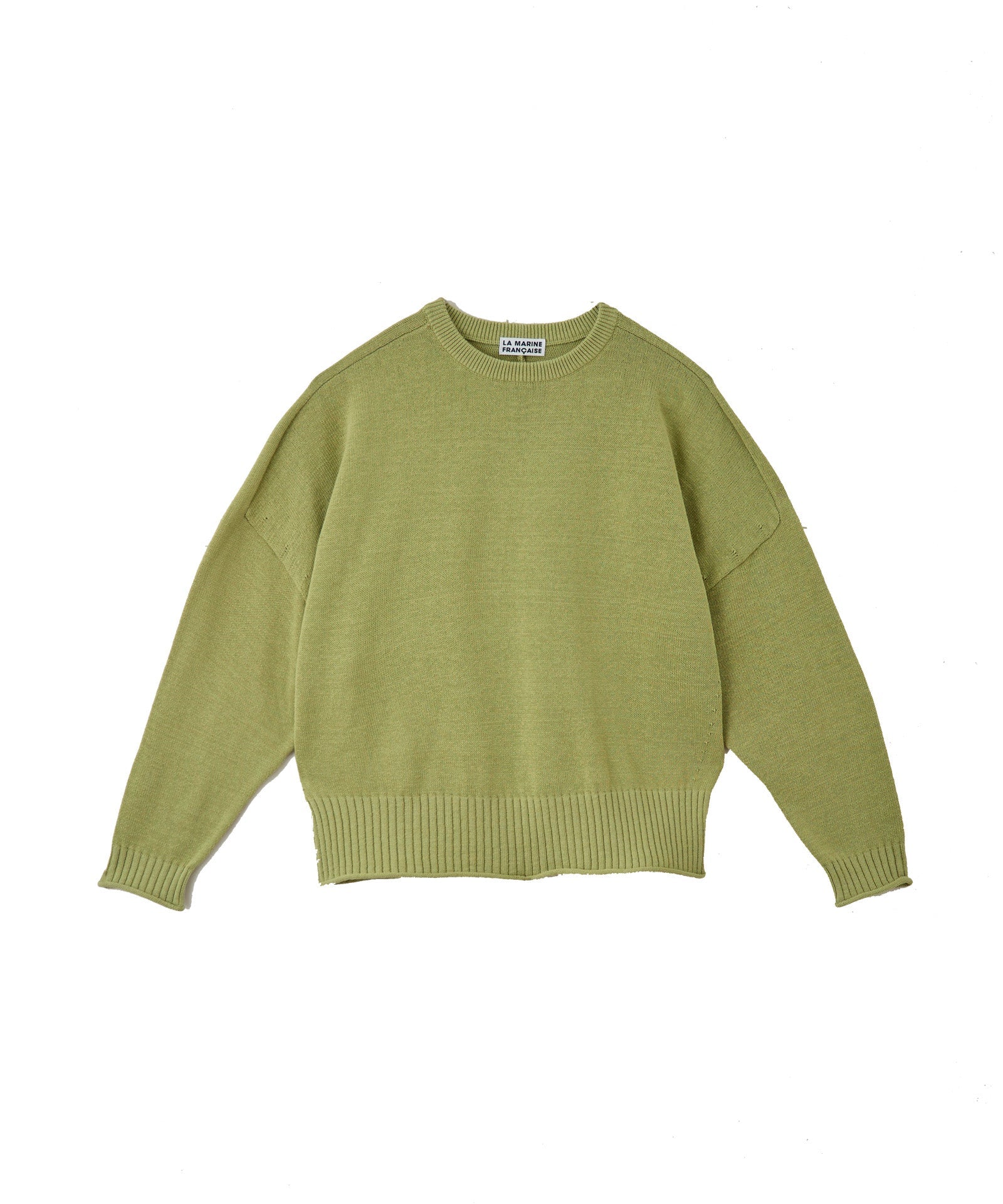 テープヤーンクルーネックプルオーバー