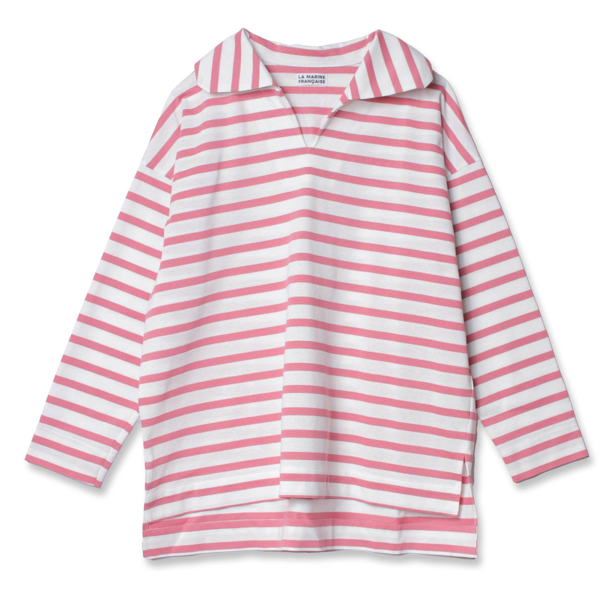 マリンフランセーズ バスク天竺セーラープルオーバー ブラック バスク天竺別注カラーセーラープルオーバー — LA MARINE FRANCAISE