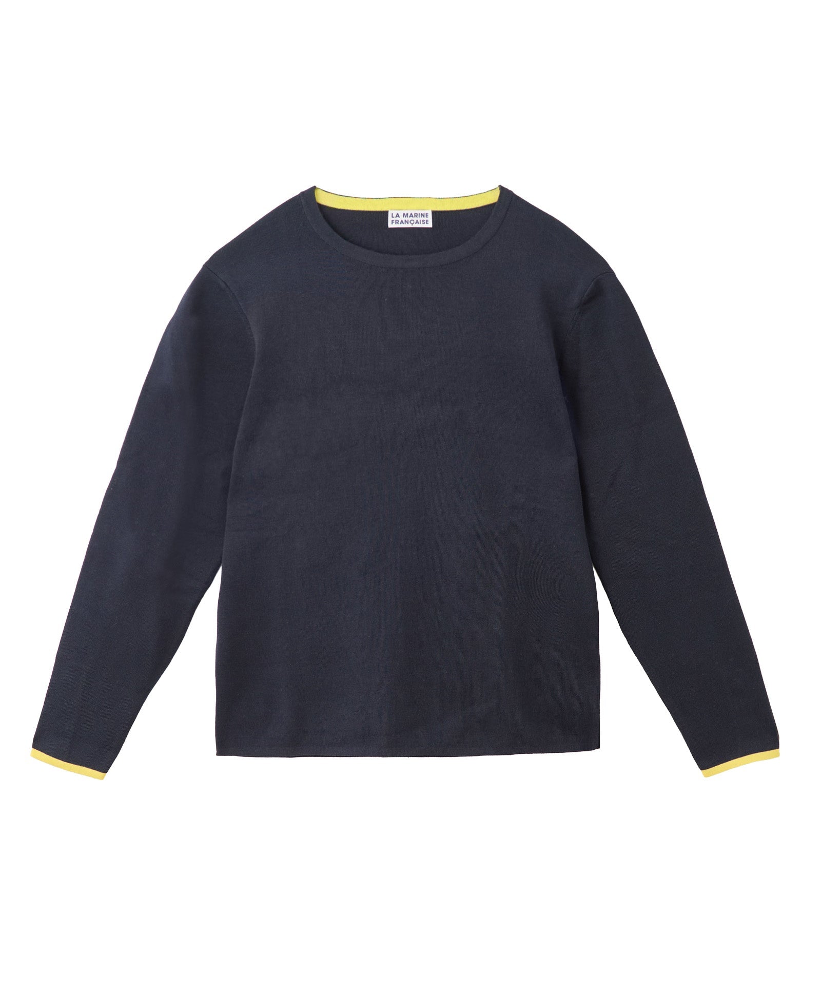 バイカラープルオーバー