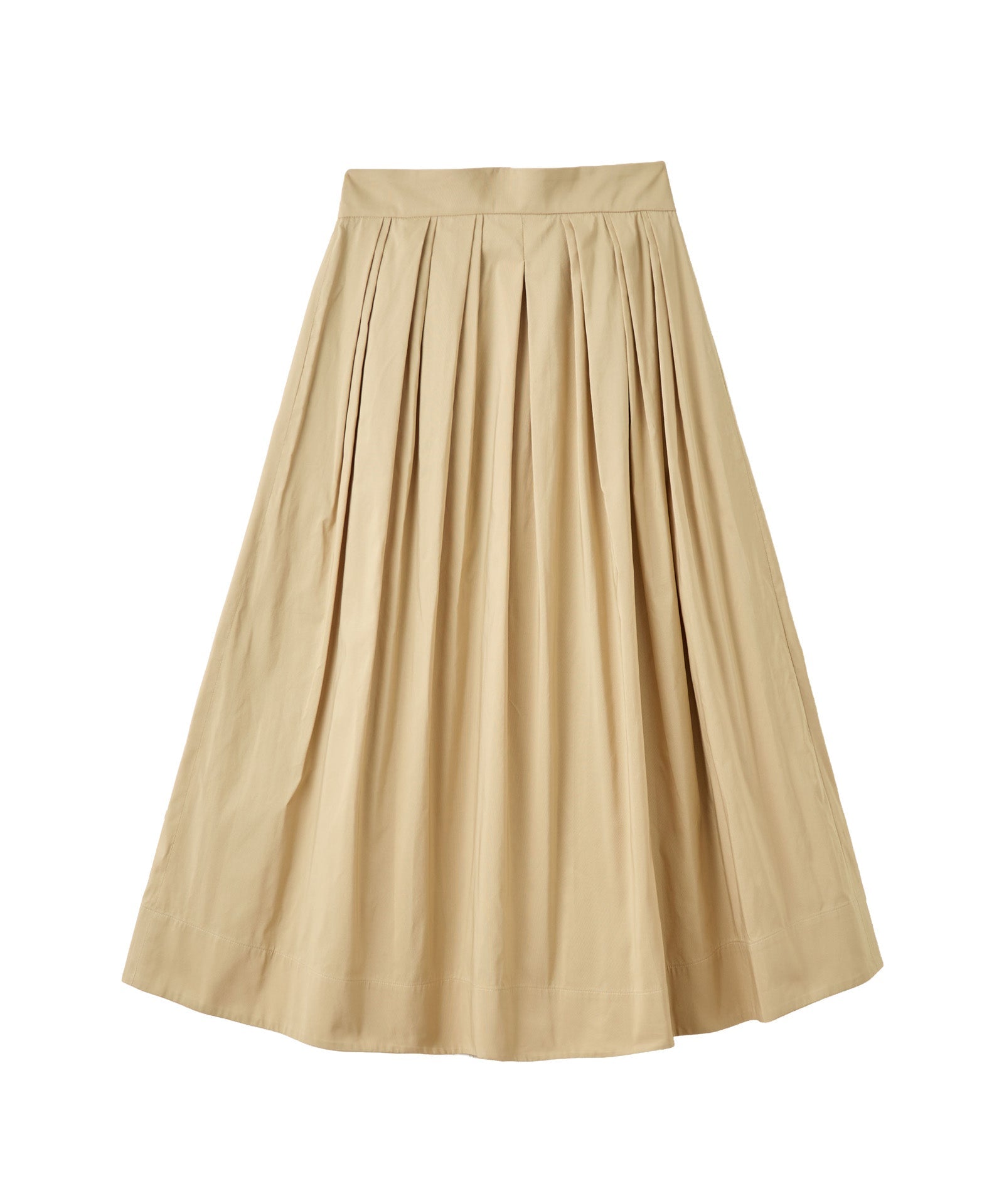 タックプリーツスカート