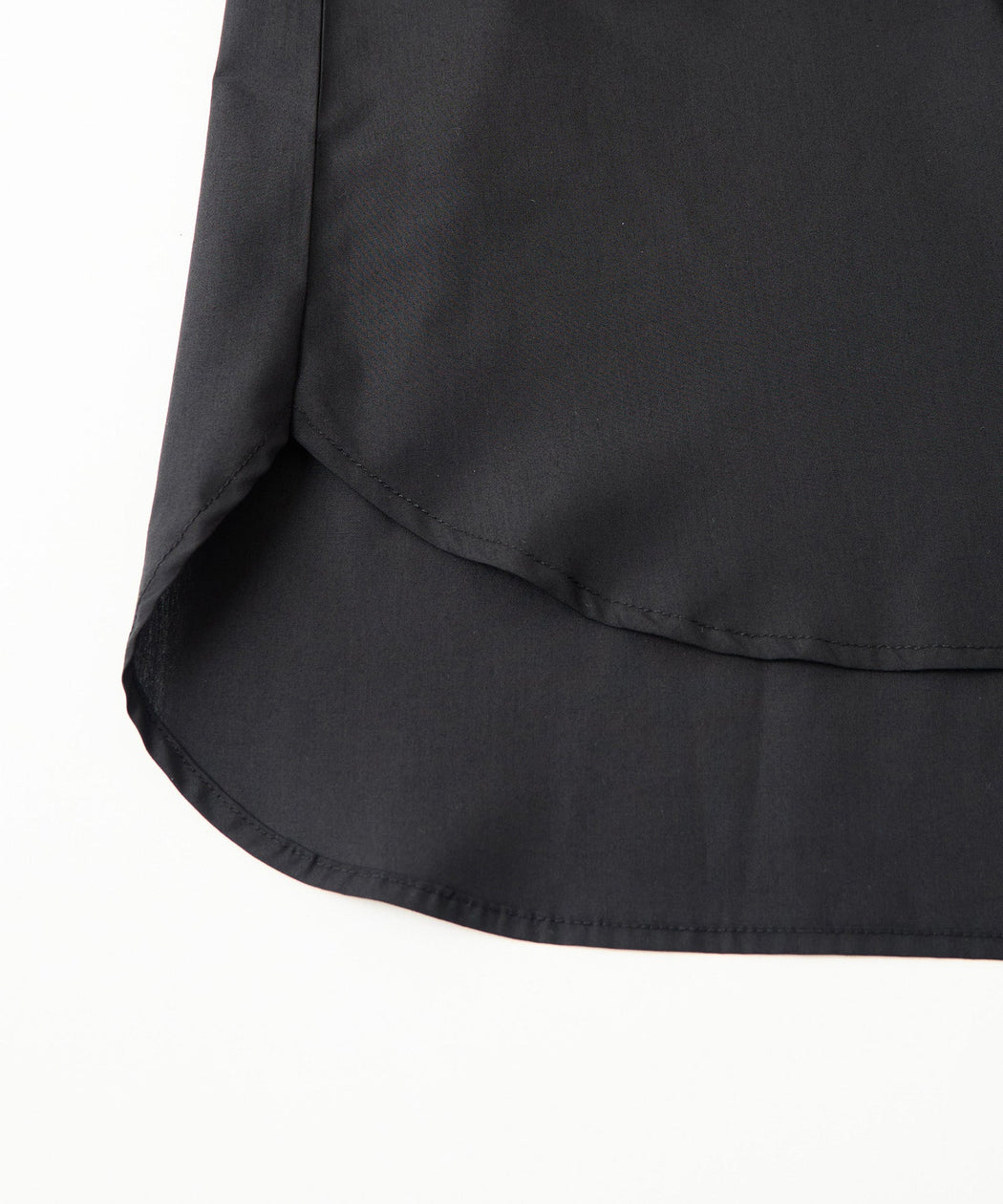 JIL SANDER ギャザースリーブブラウス シャツ ブラック JIL SANDER