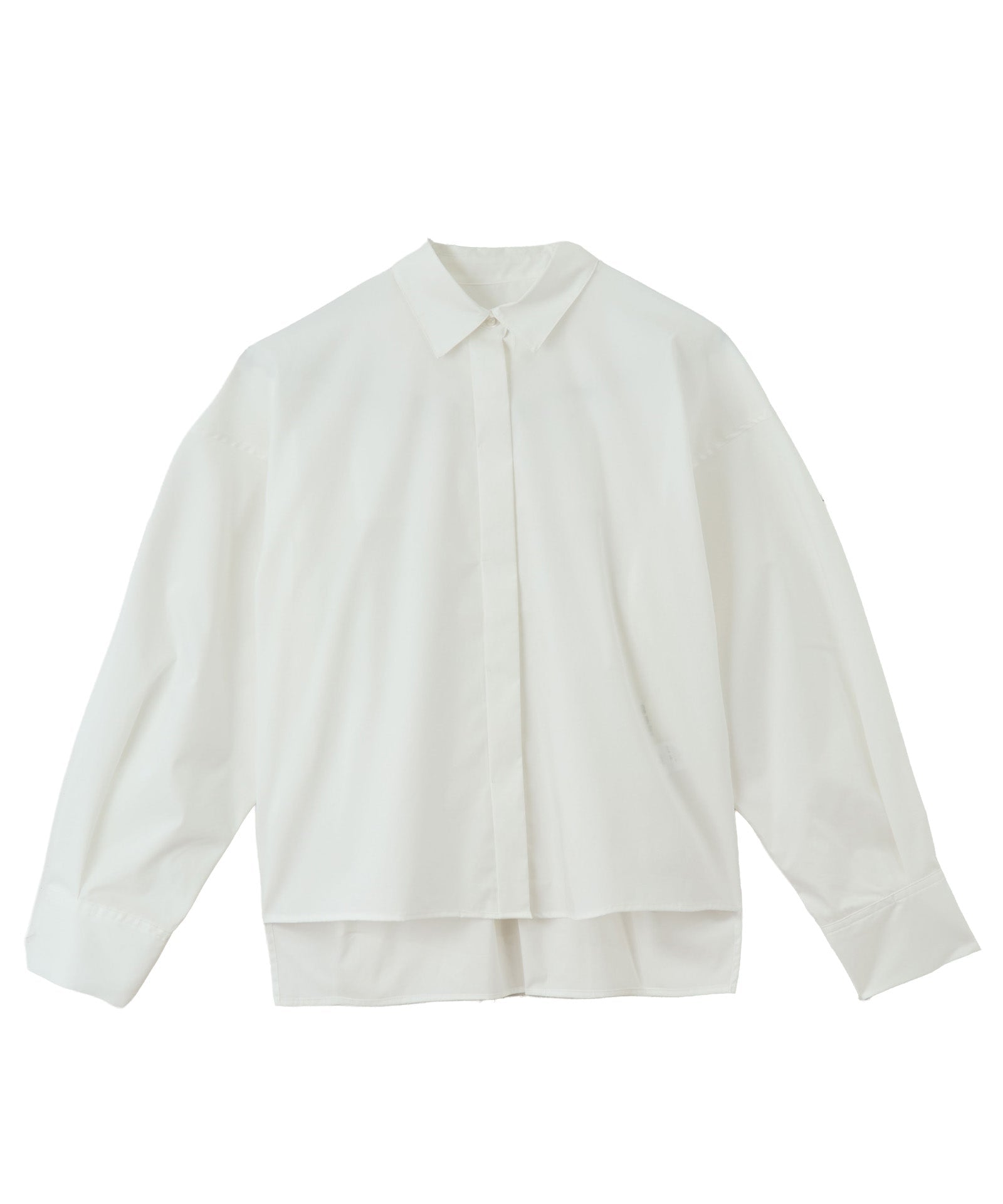 タイプライターストレッチフォルムシャツ