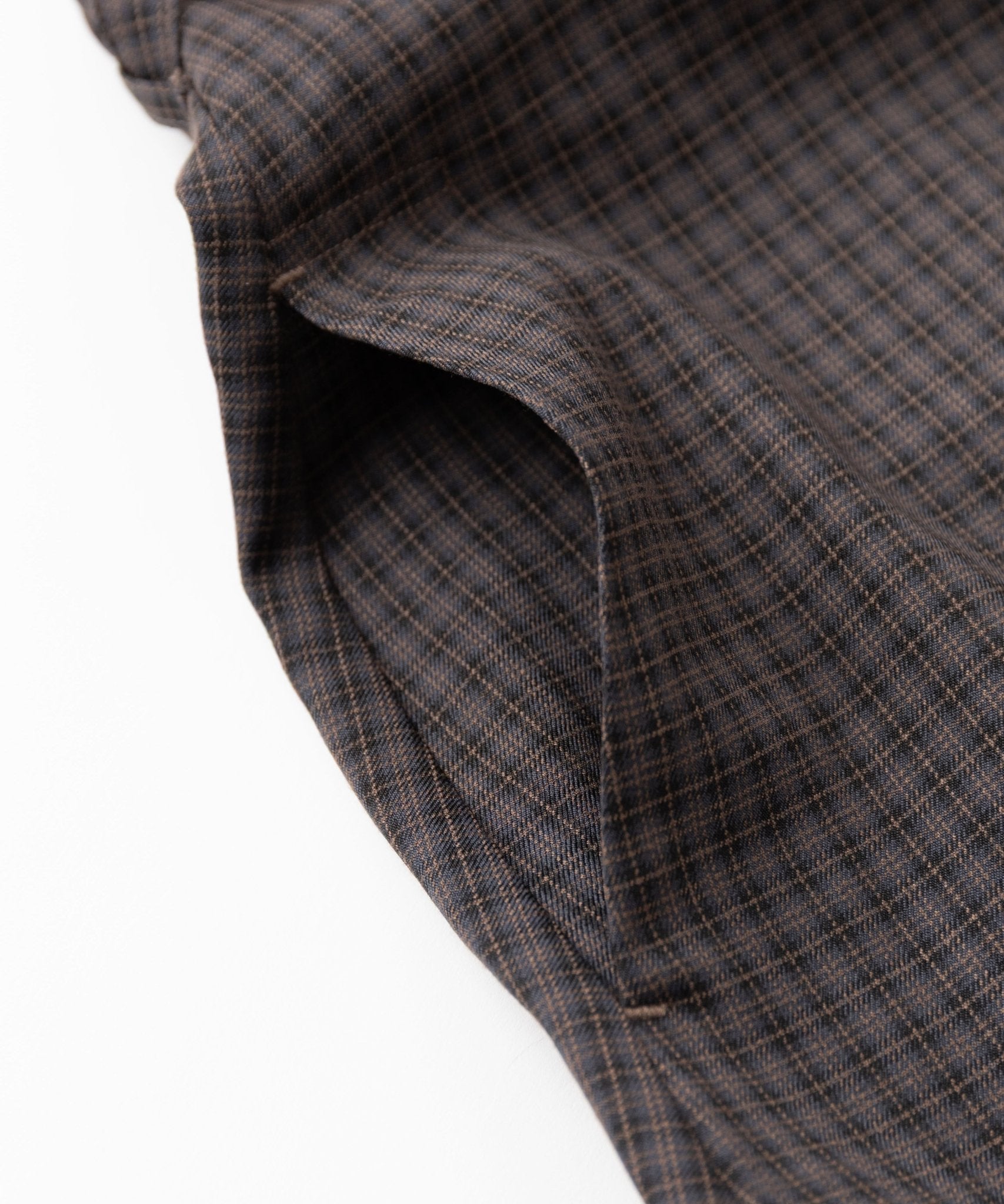 チェックスタンドネックジャンスカ