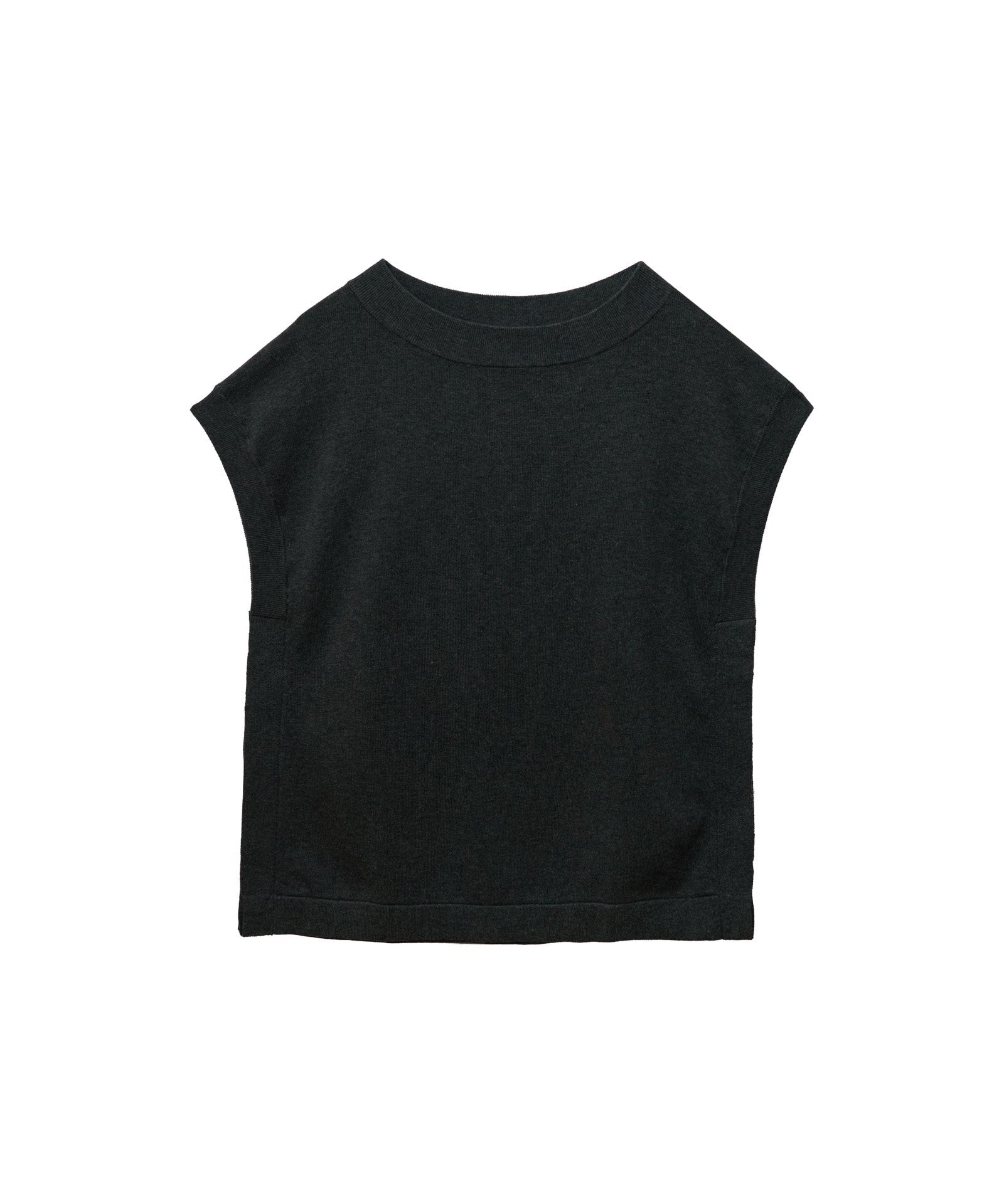 ボトルネックフレンチベスト