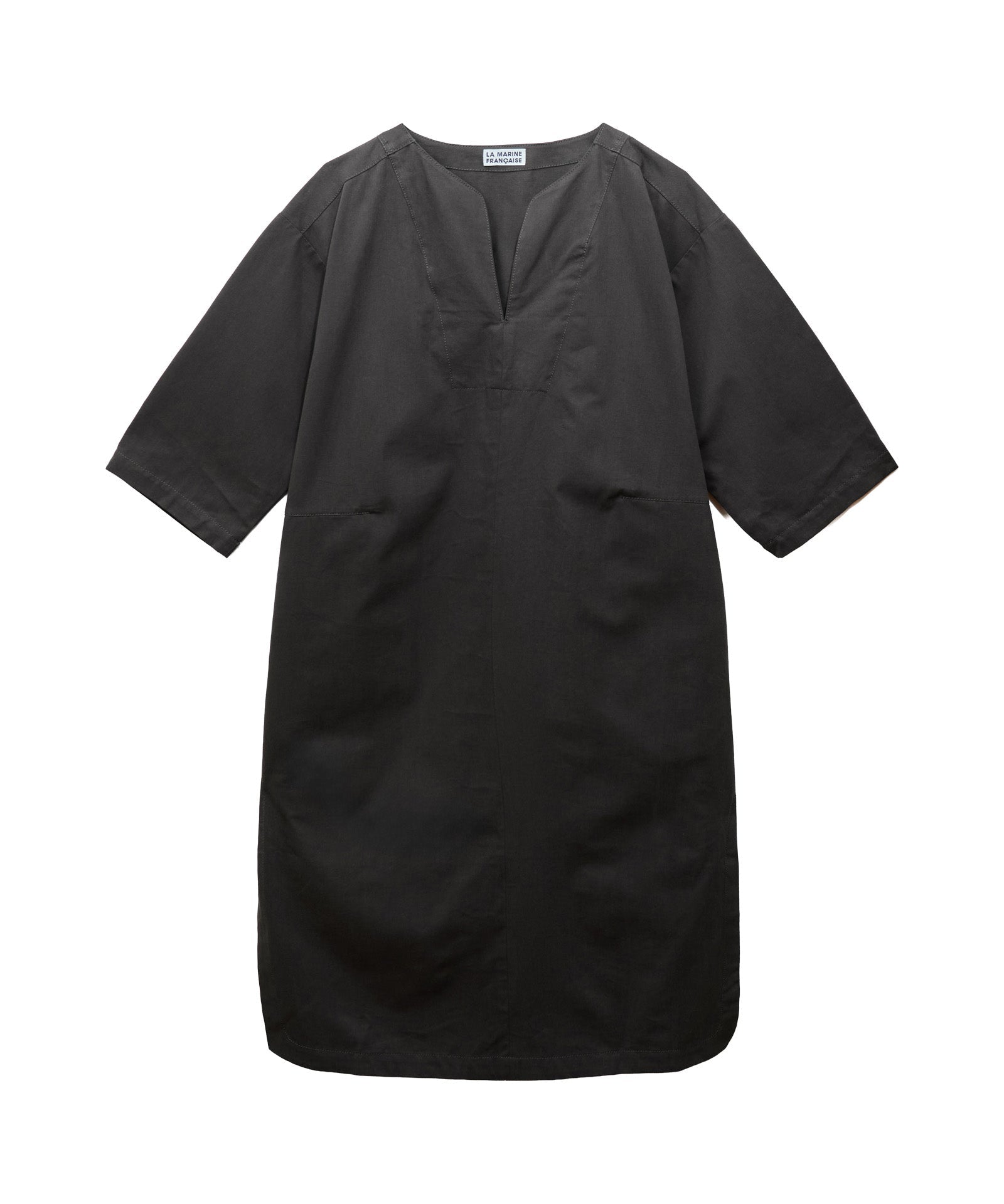 キーネックスリットワンピース